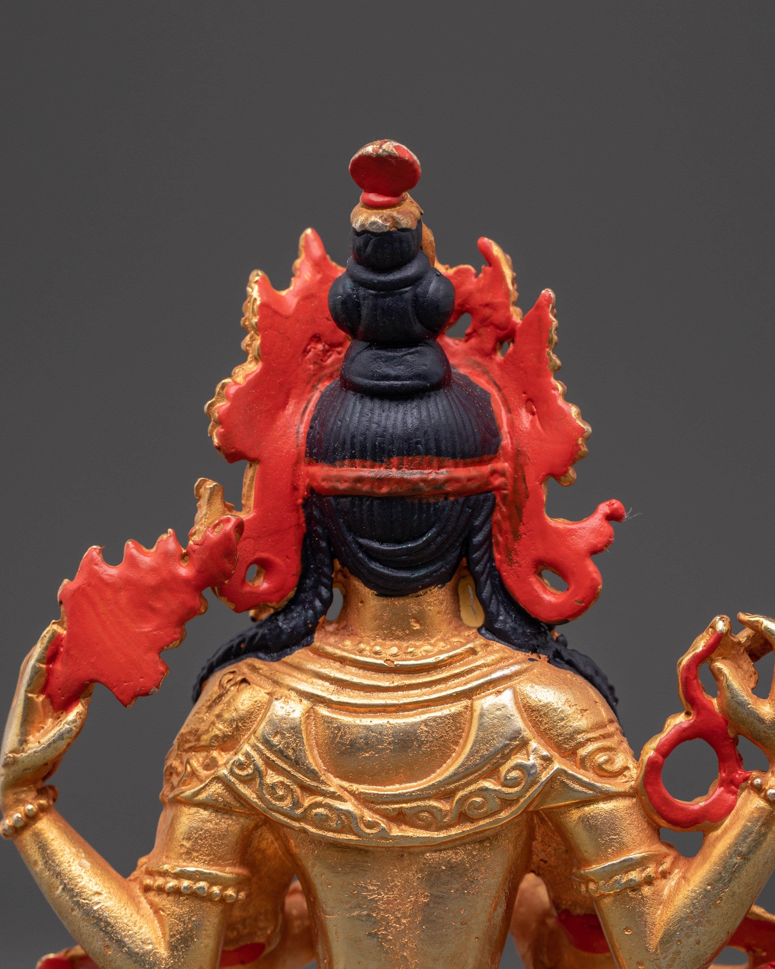 Chenrezig Compassion Deity Statue | Tibetan The Bodhisattva of Wisdom
