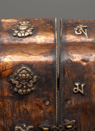 Handcrafted Tibetan Vajra and Bell with Box | Energy & Spiritual Balance Decor