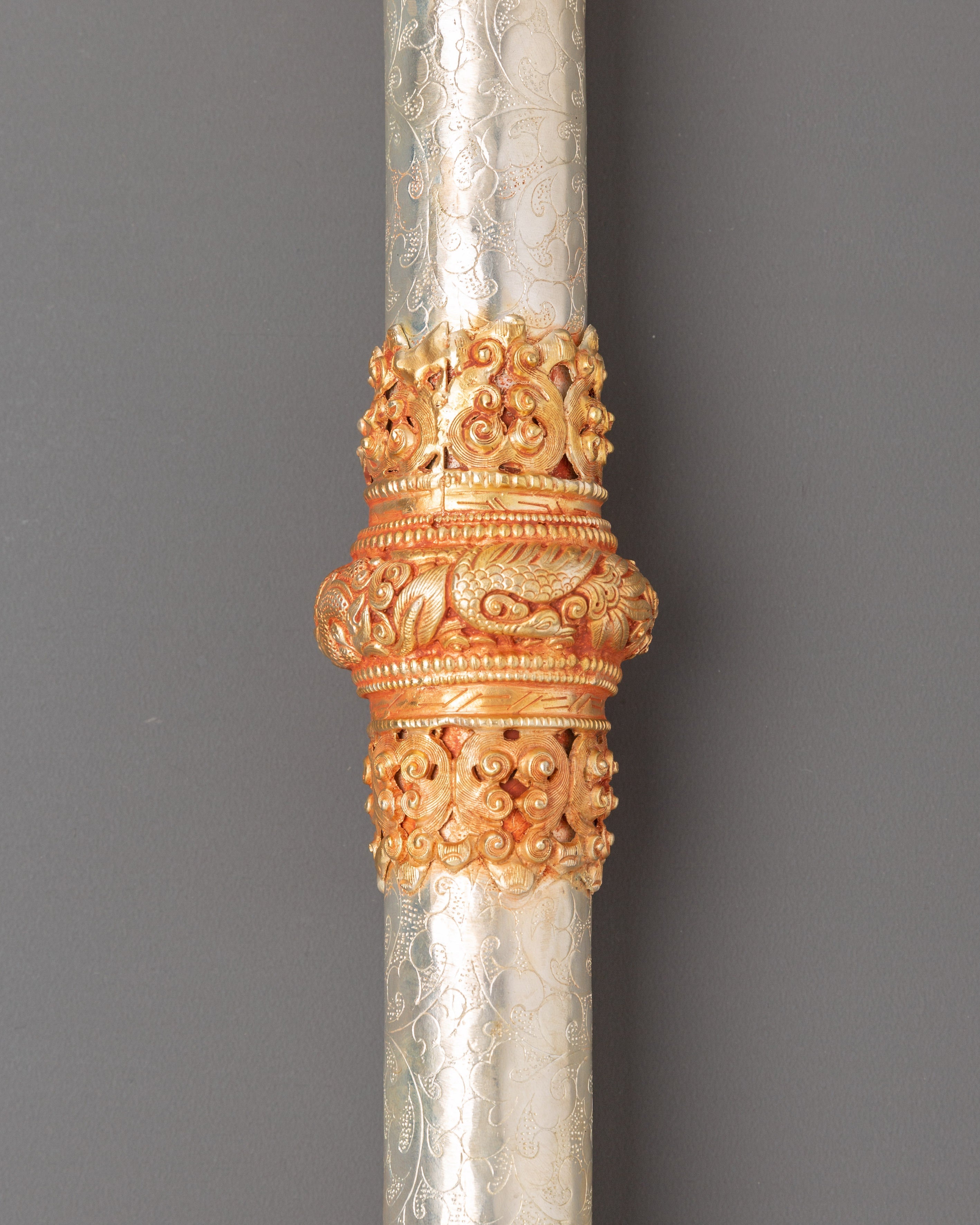 Gold Plated Incense Holder for Spiritual Practice | Perfect for Meditation and Offerings