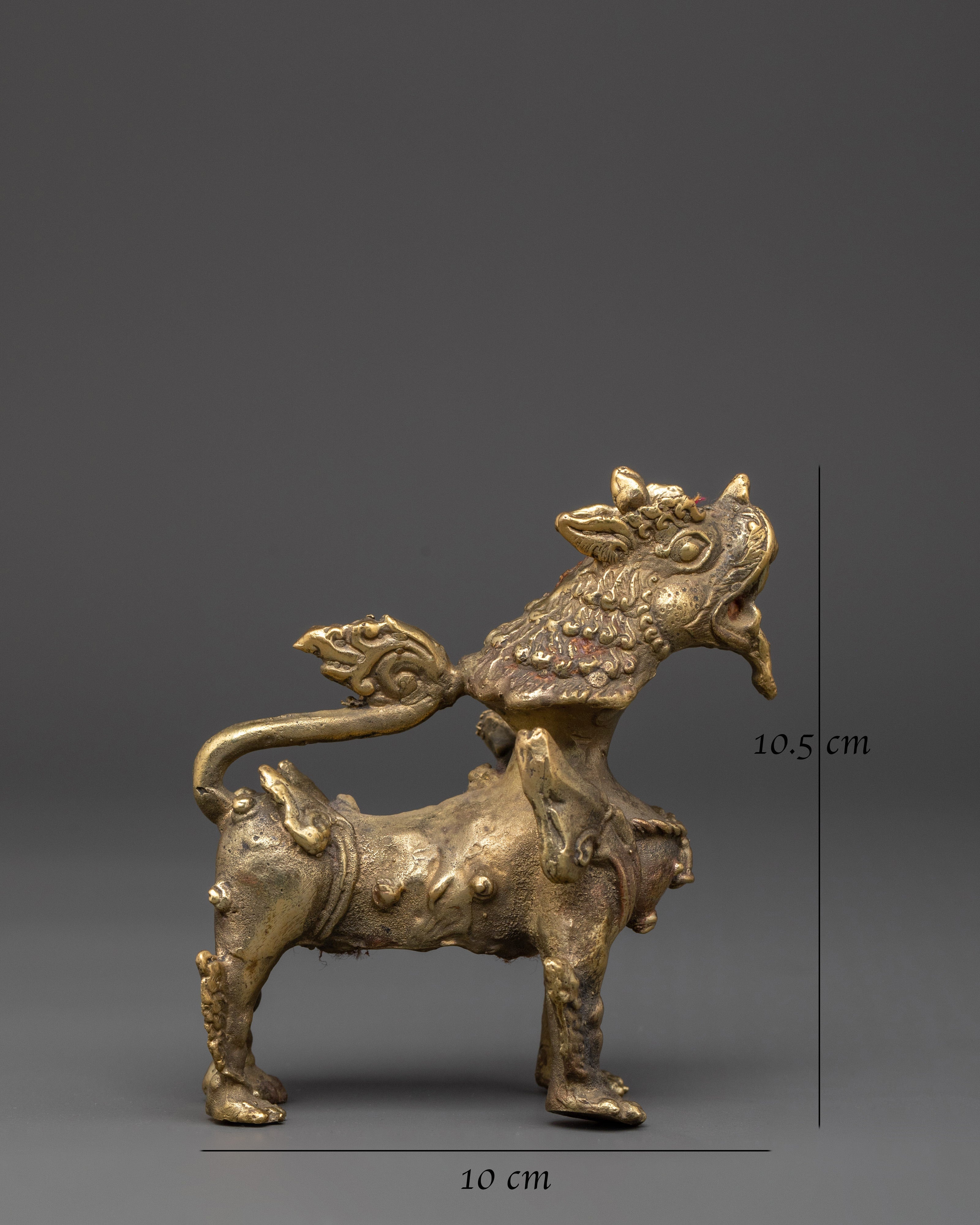 Handcrafted Brass Lion Set | Symbol of Strength and Protection