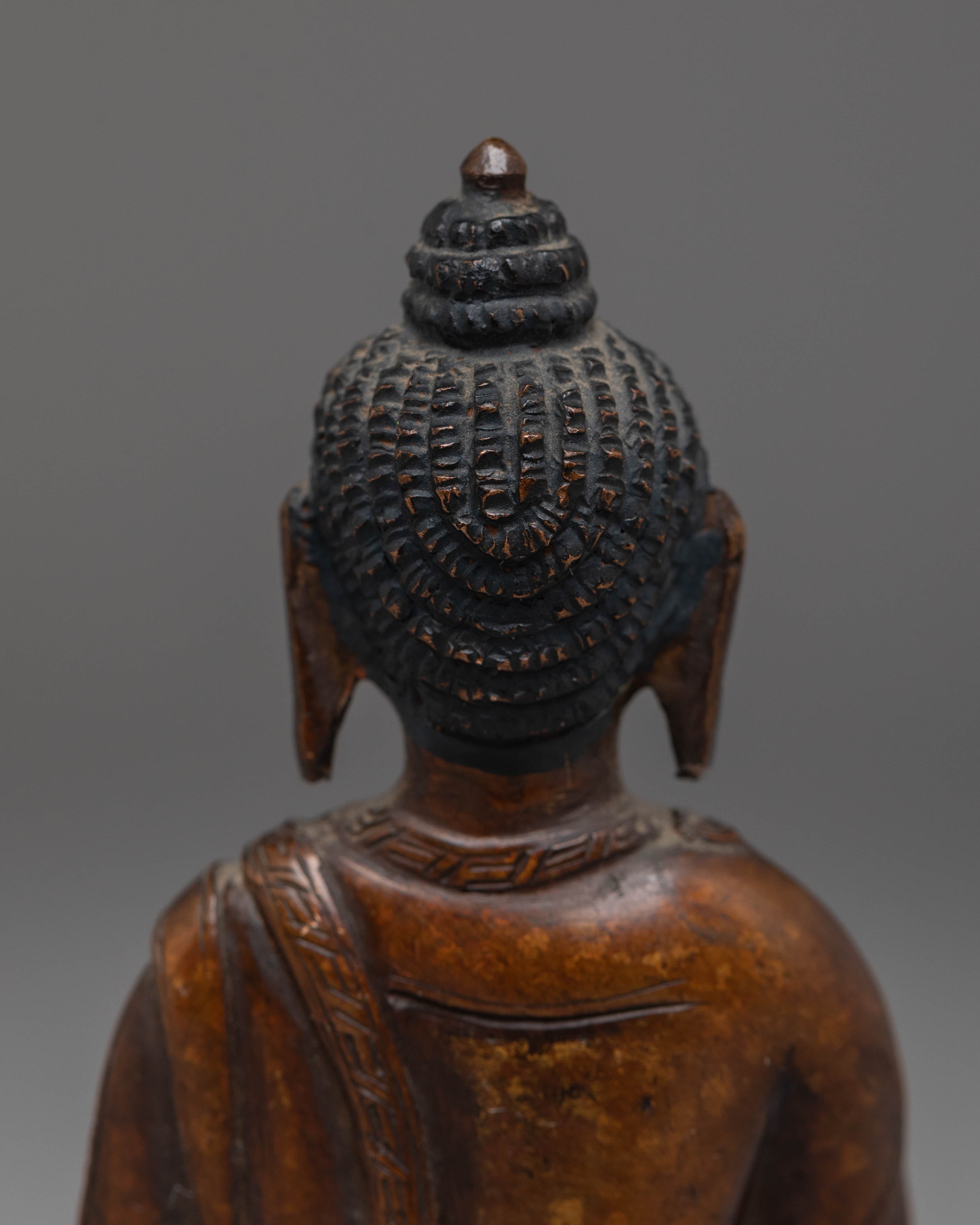 Handcrafted Statue of Buddha Amitabha | Buddhist Enlightenment Decor