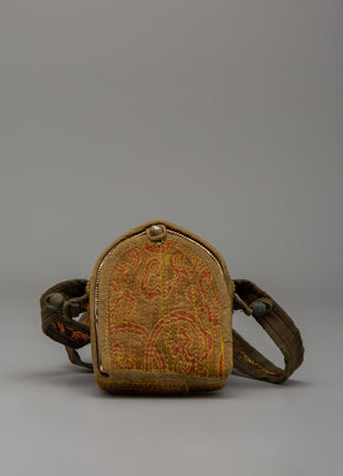 Ghau Box with Dzambhala Carving | A Sacred Ritual Box