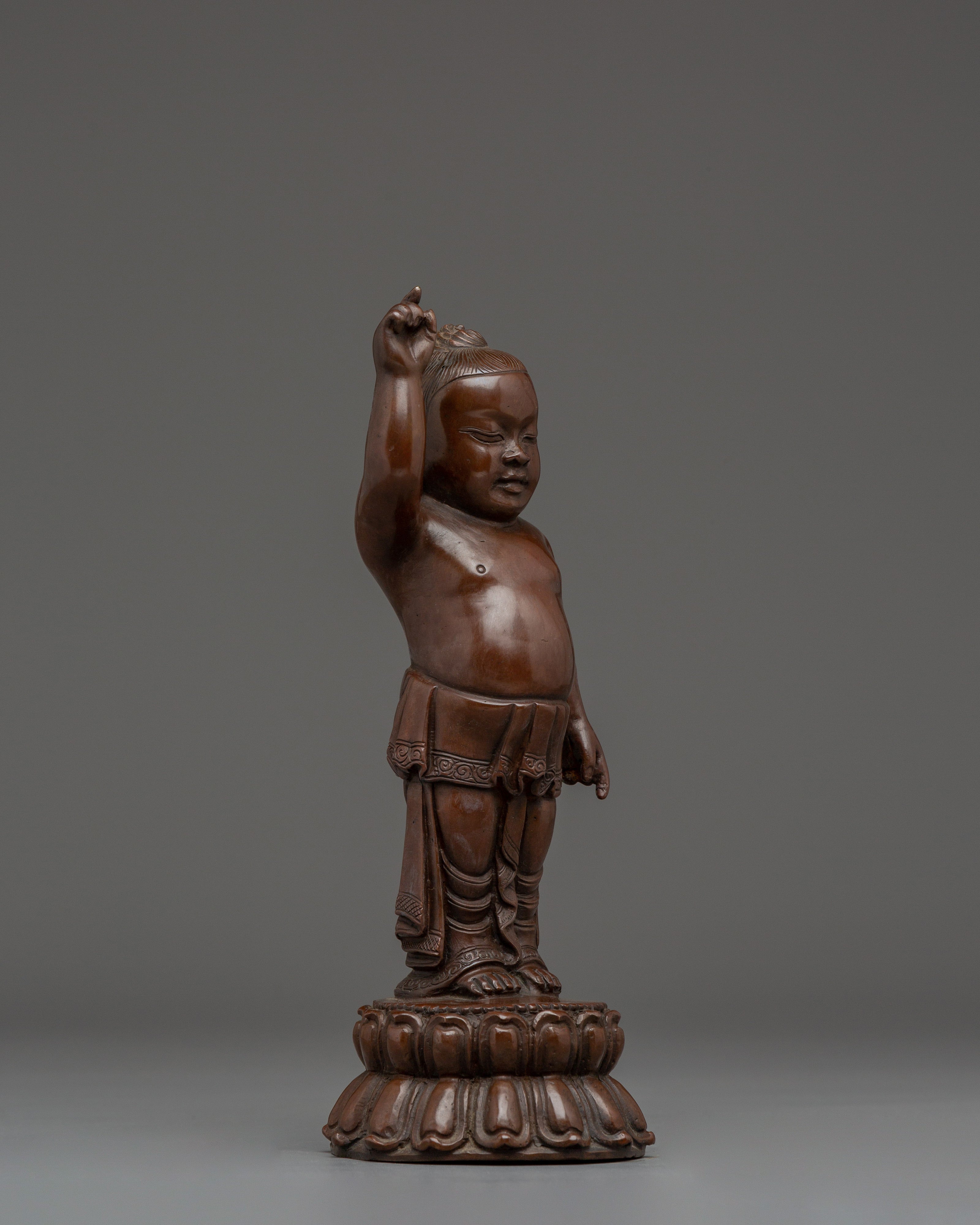 Handcrafted Little Buddha Statue | Meditation Sculpture for Home Altar