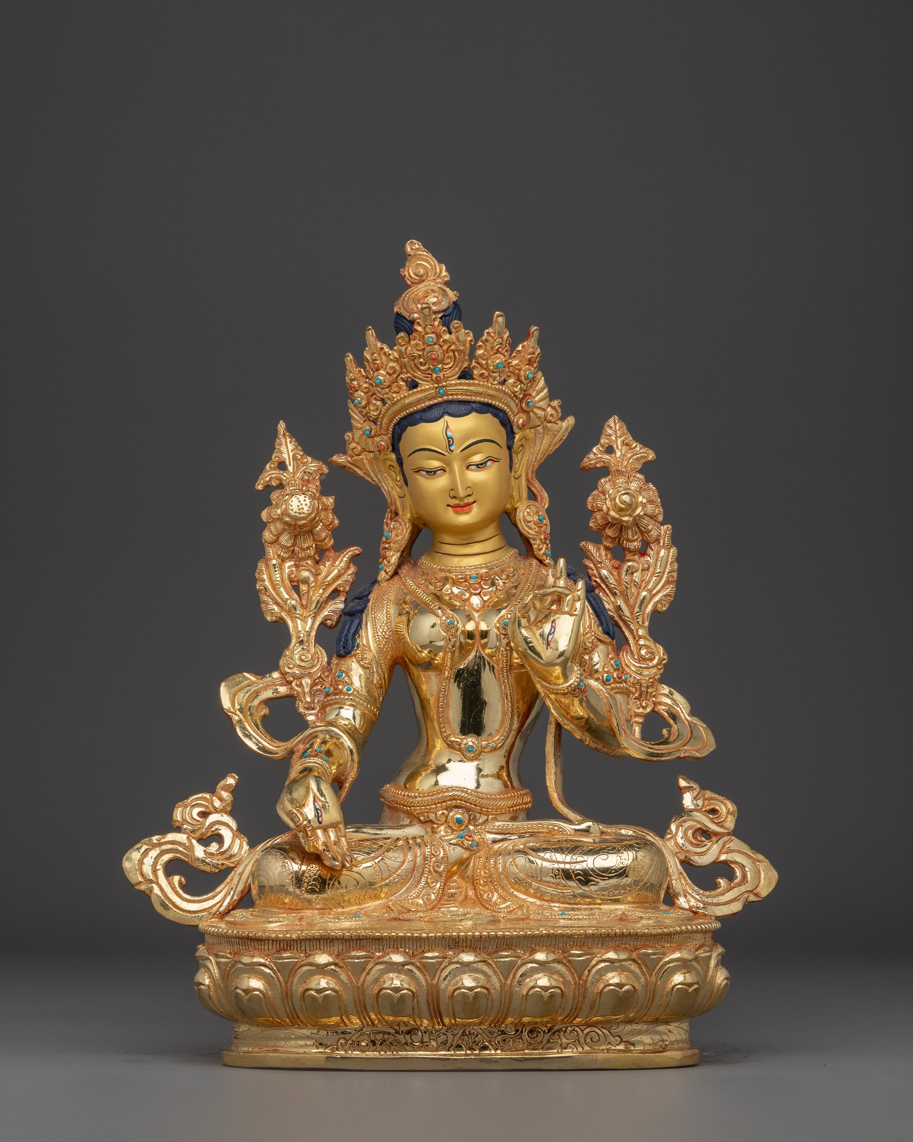 Peaceful Compassion Deity of White Tara