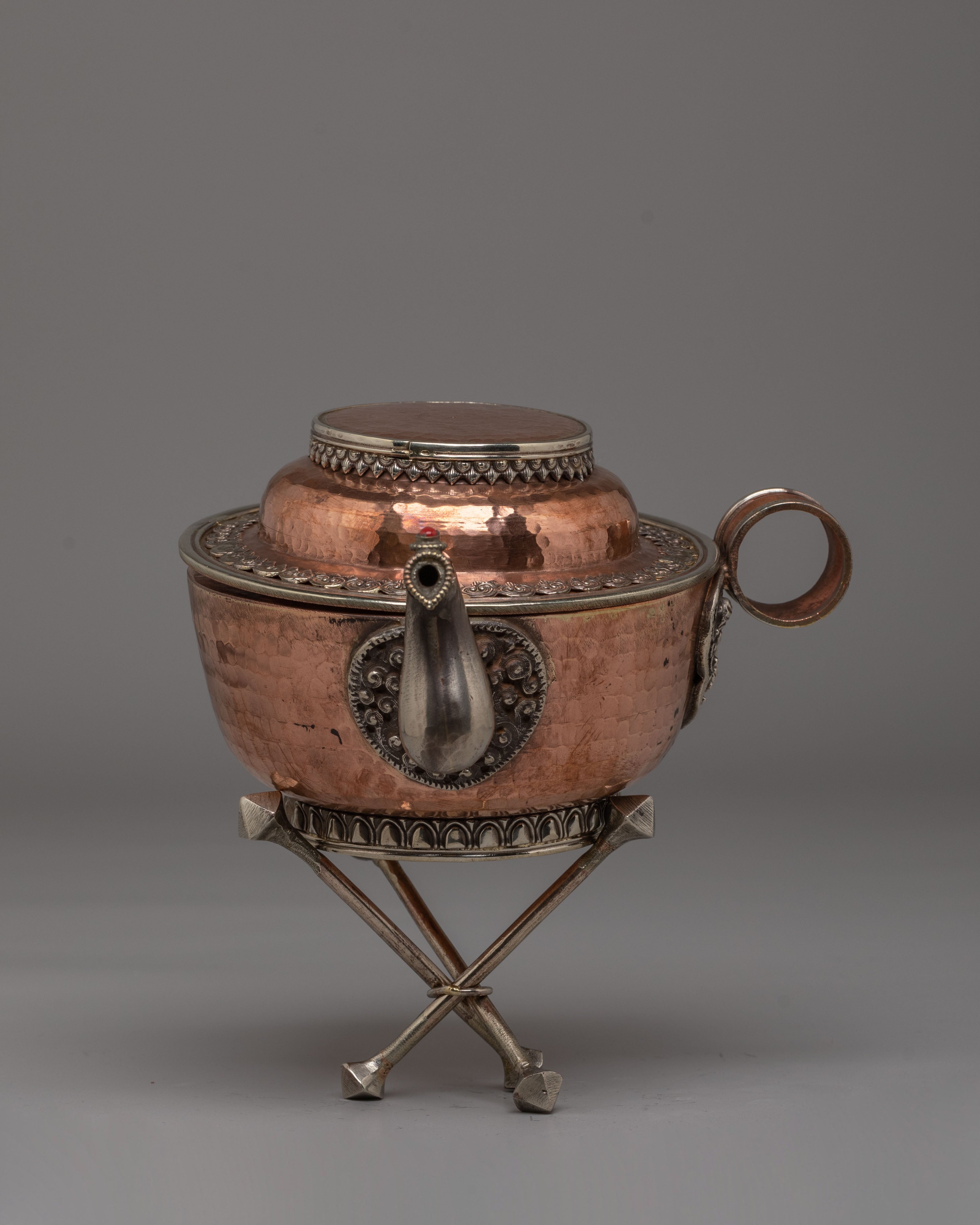 Handcrafted Offering Water Bowls Set | Tibetan Ritual Bowls for Spiritual Offerings