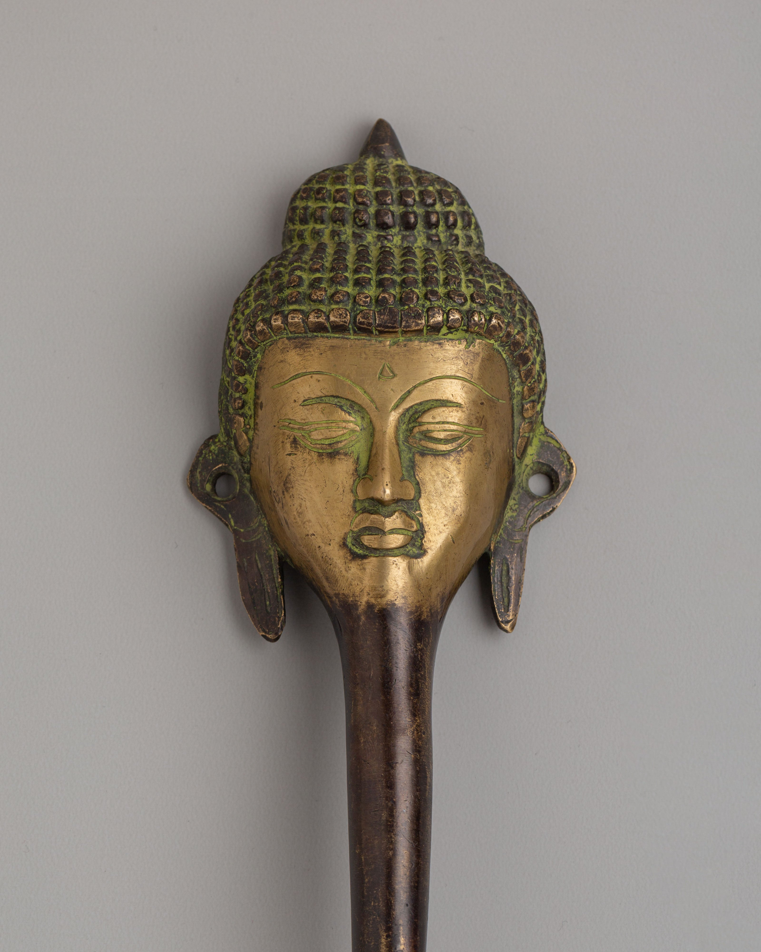 Buddhist Handmade Door Handle | Traditional Decorative Door Knob