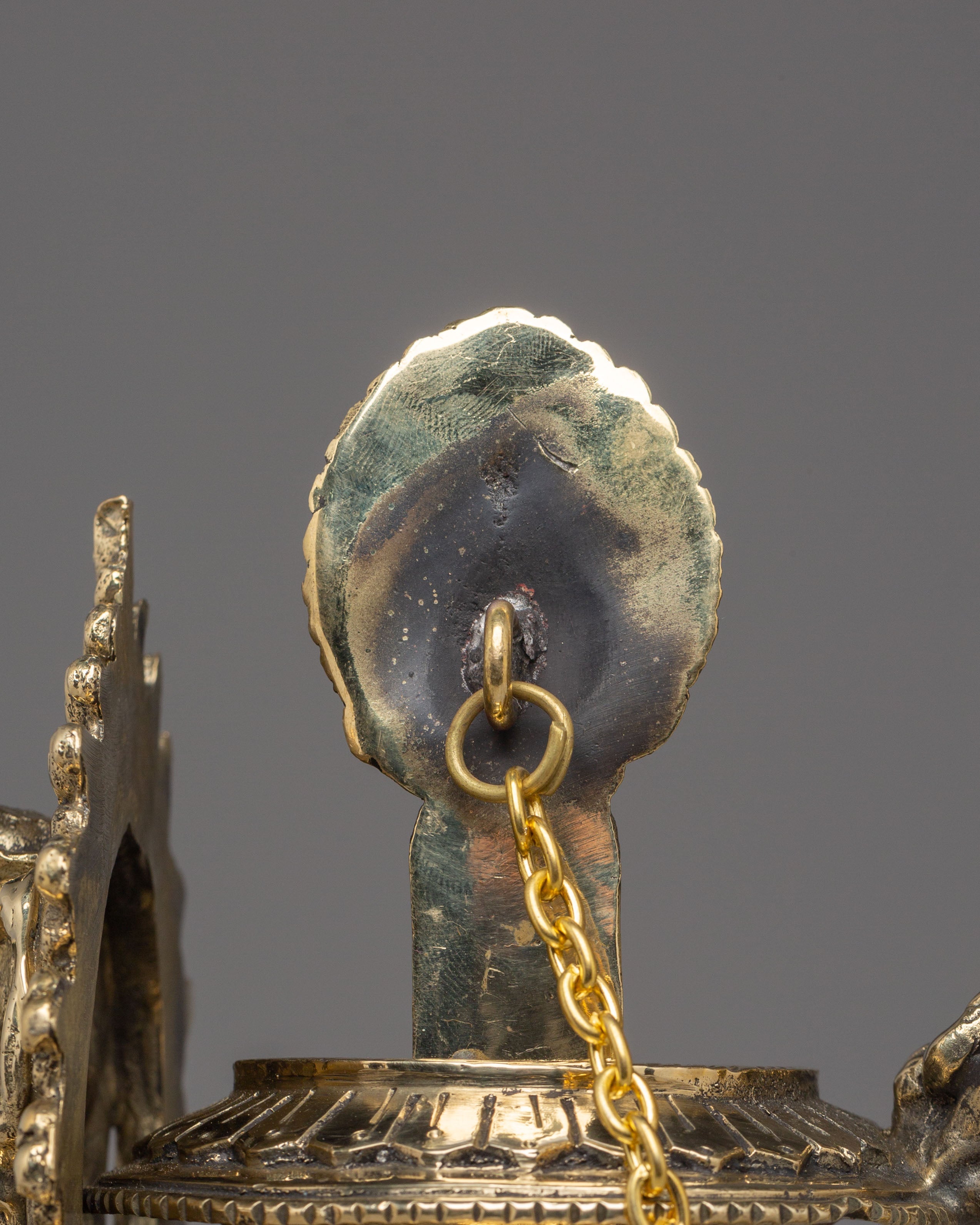 Sukunda Oil Lamp | Handcrafted Brass Ganesh Deepa