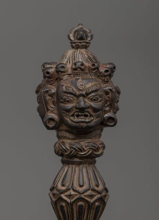 Tibetan Phurba with Stand | Ritual Dagger