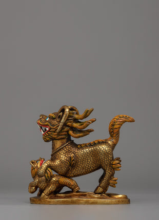Ferocious Lion Statues | Symbol of Power and Protection