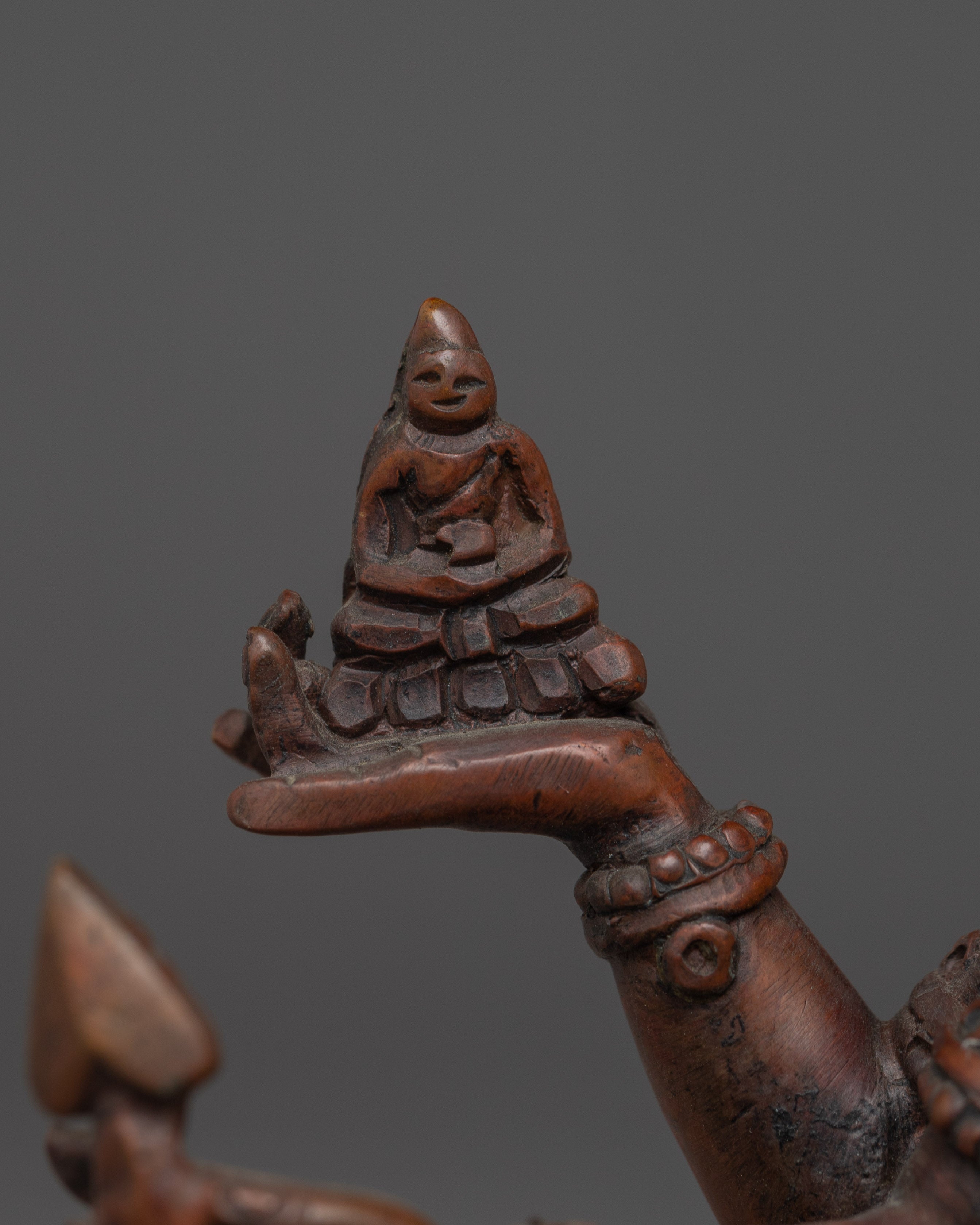 Oxidized Copper Namgyalma Statue | Symbol of Longevity and Prosperity