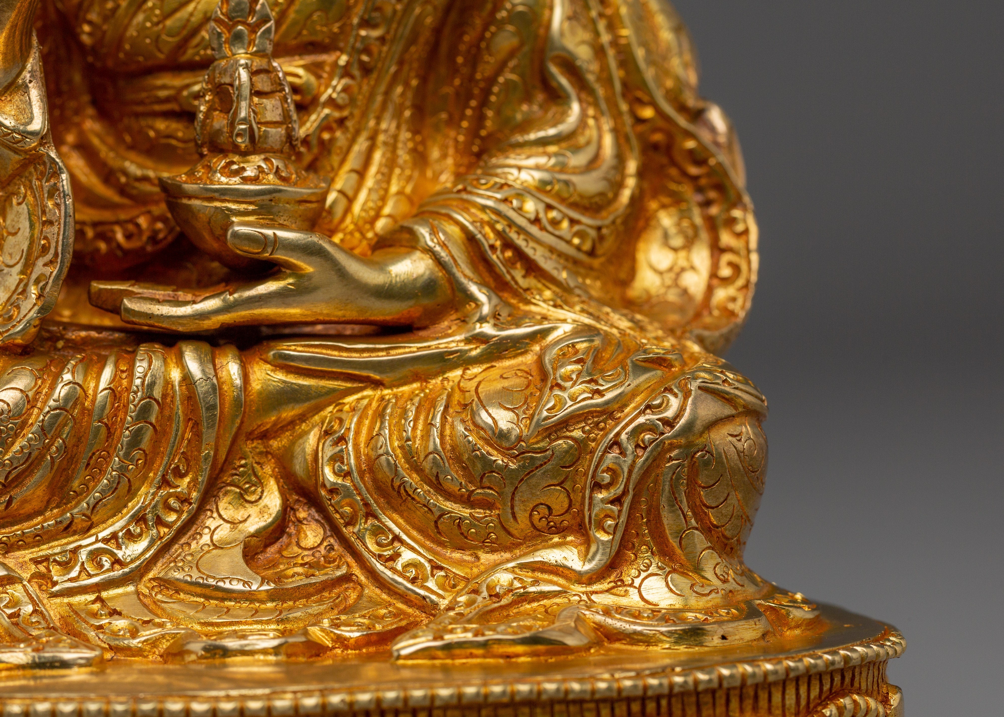 Himalayan  Guru Tsokye Dorje Handmade Statue | Manifestation of Padmasambhava