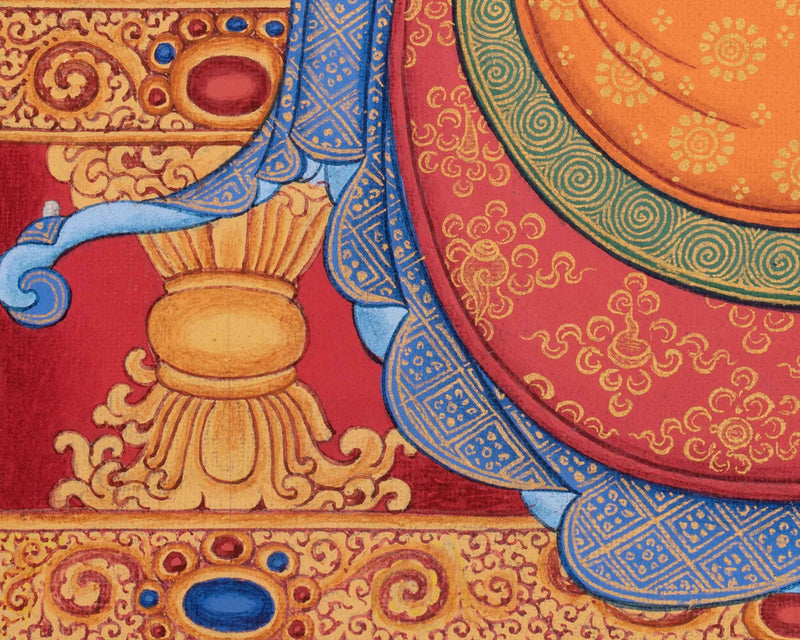 Enchanting Vajrayogini Thangka Art for Spiritual Awakening |  Traditional Tibetan Artwork