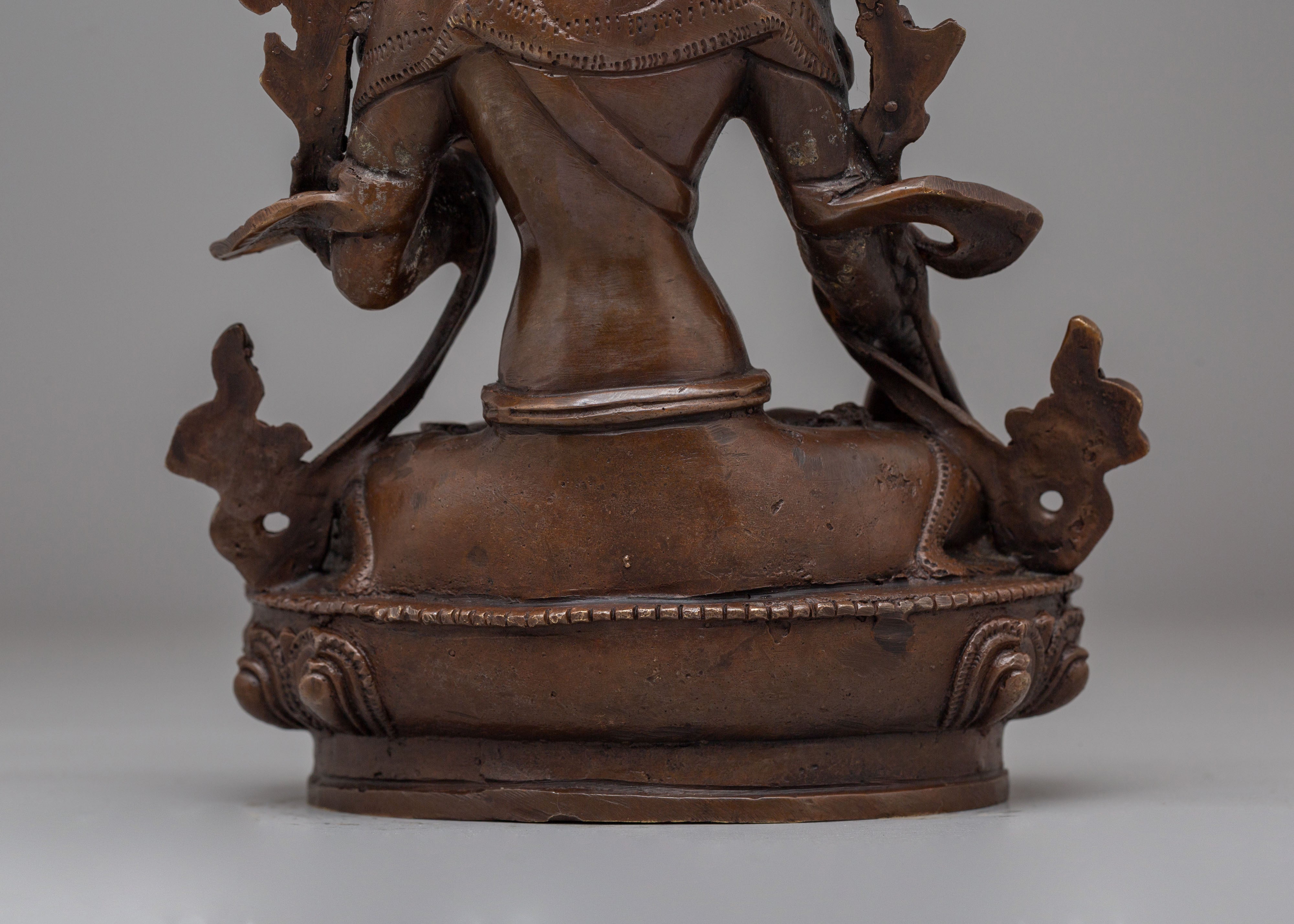 Sita Tara Statue Himalayan Spiritual Art | White Tara Statue