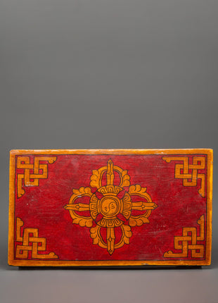 Hand-carved Table Buddhist Folding Table | Wooden Ritual Altar Table