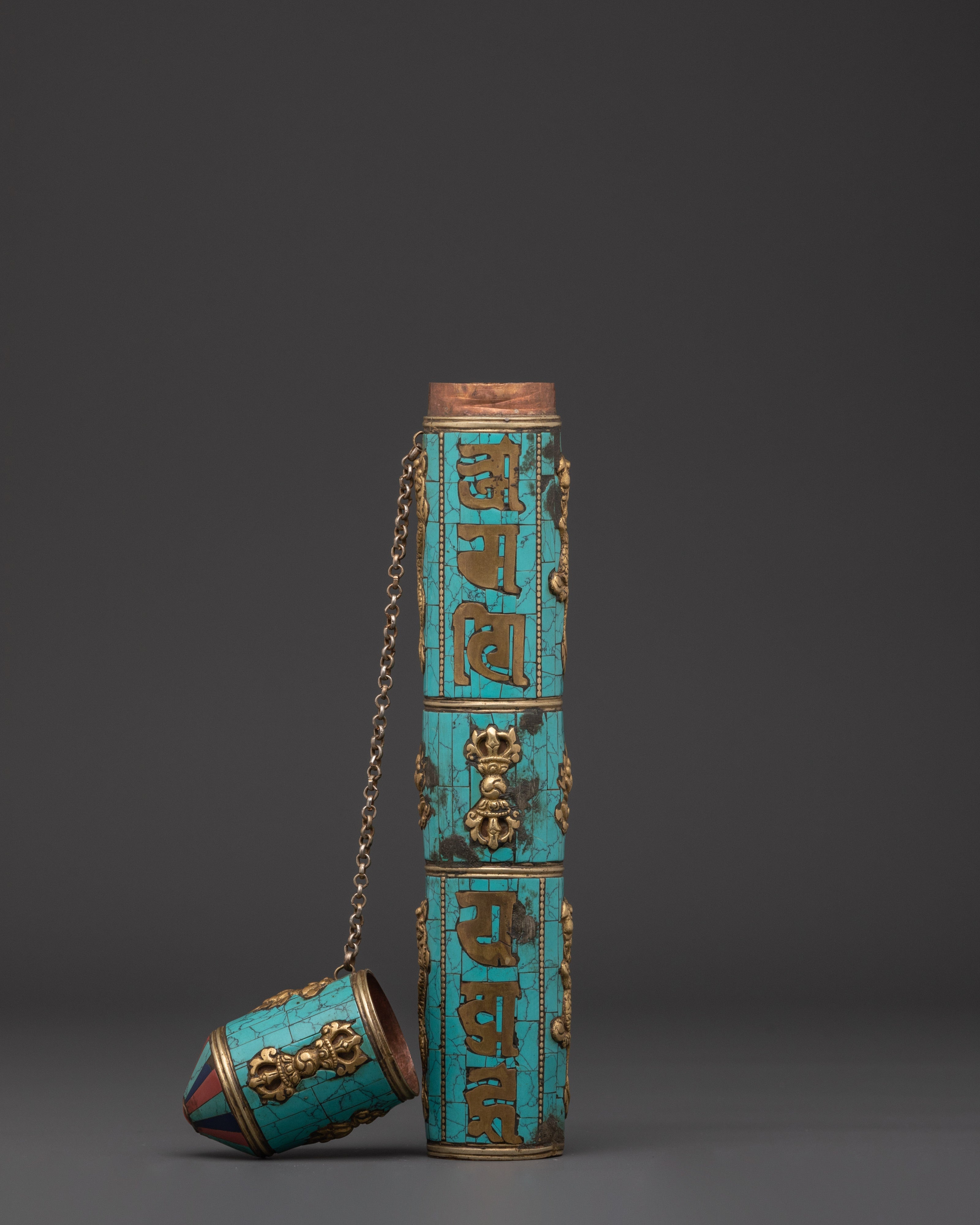 Tibetan Brass Incense Burner | Meditation Space Decor