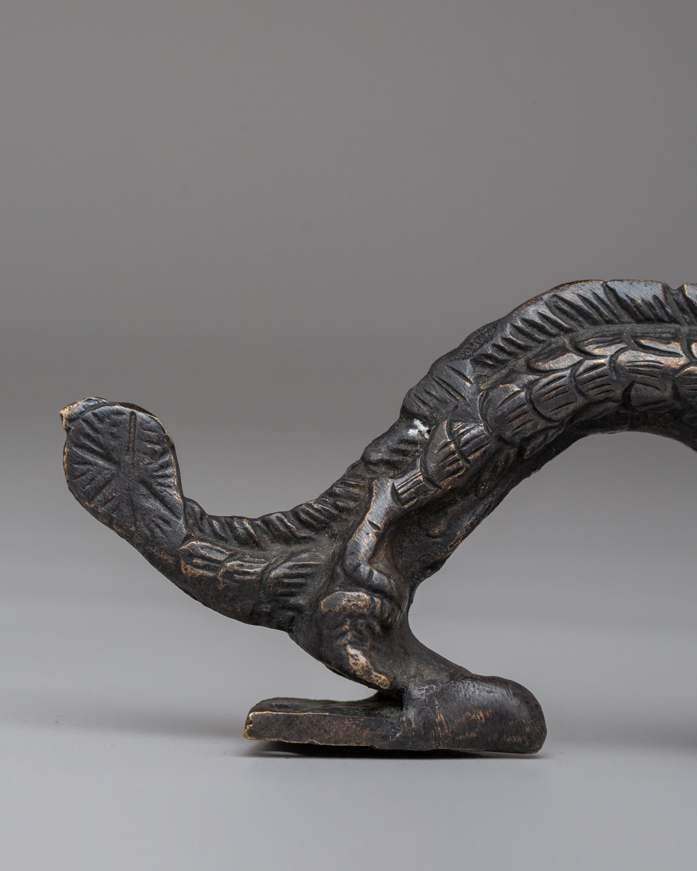 Handmade Dragon Door Handle | Unique Decorative Door Pull