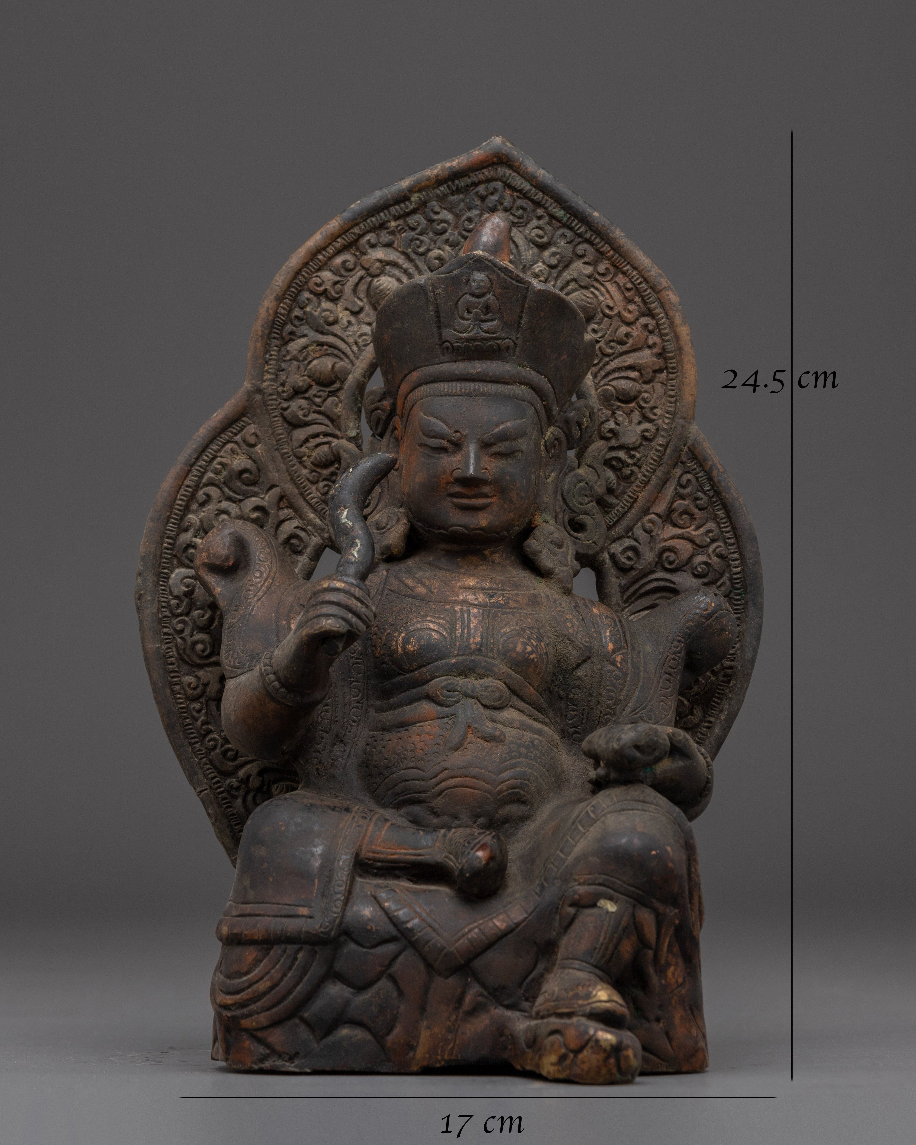 Vaishravana Handcrafted Statue | Prosperity and Protection Altar Decor