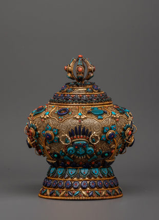 Tibetan Rice Bowl with Coral