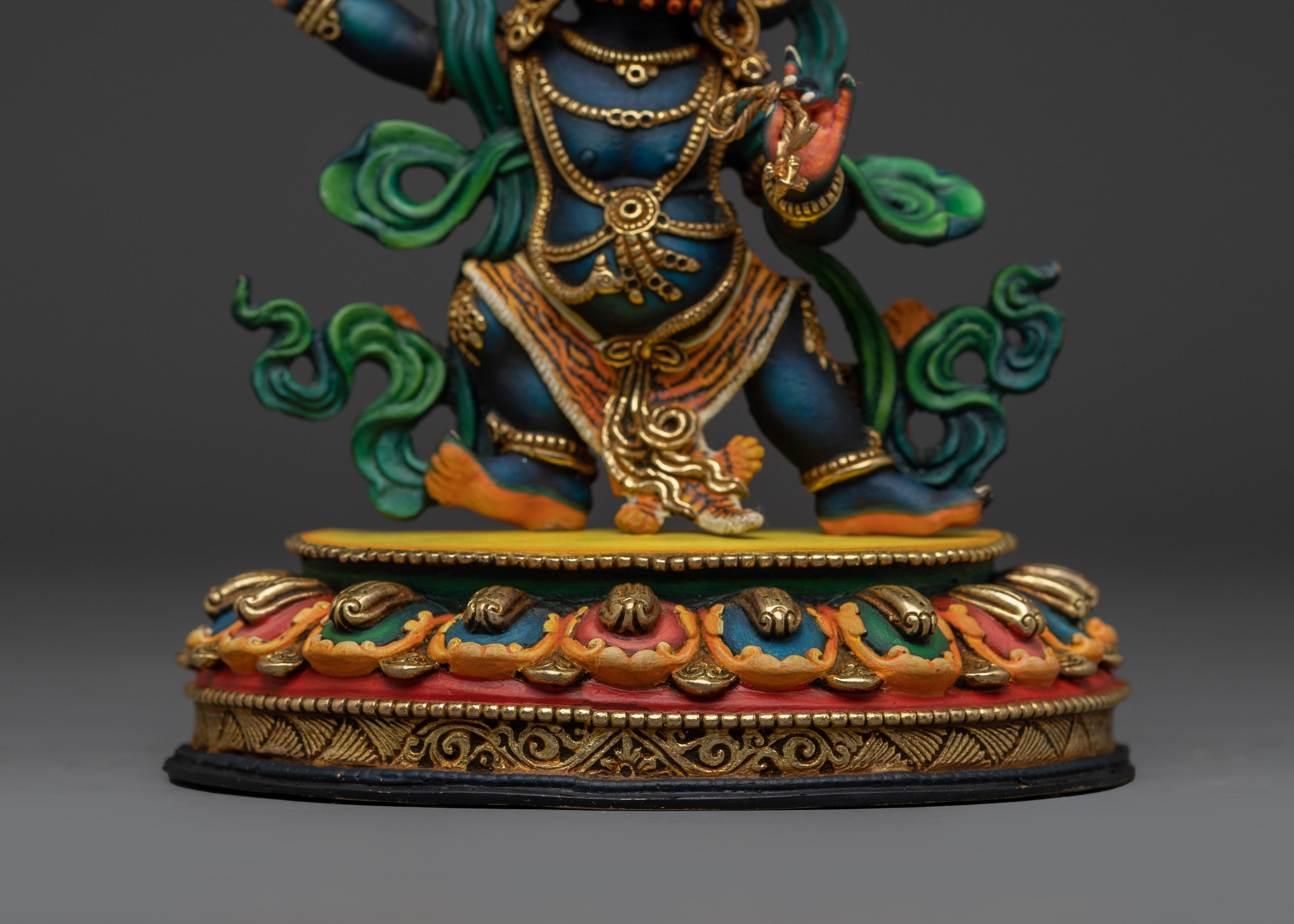 7.1 Inch Vajrapani Statue | Guardian of the Dharma