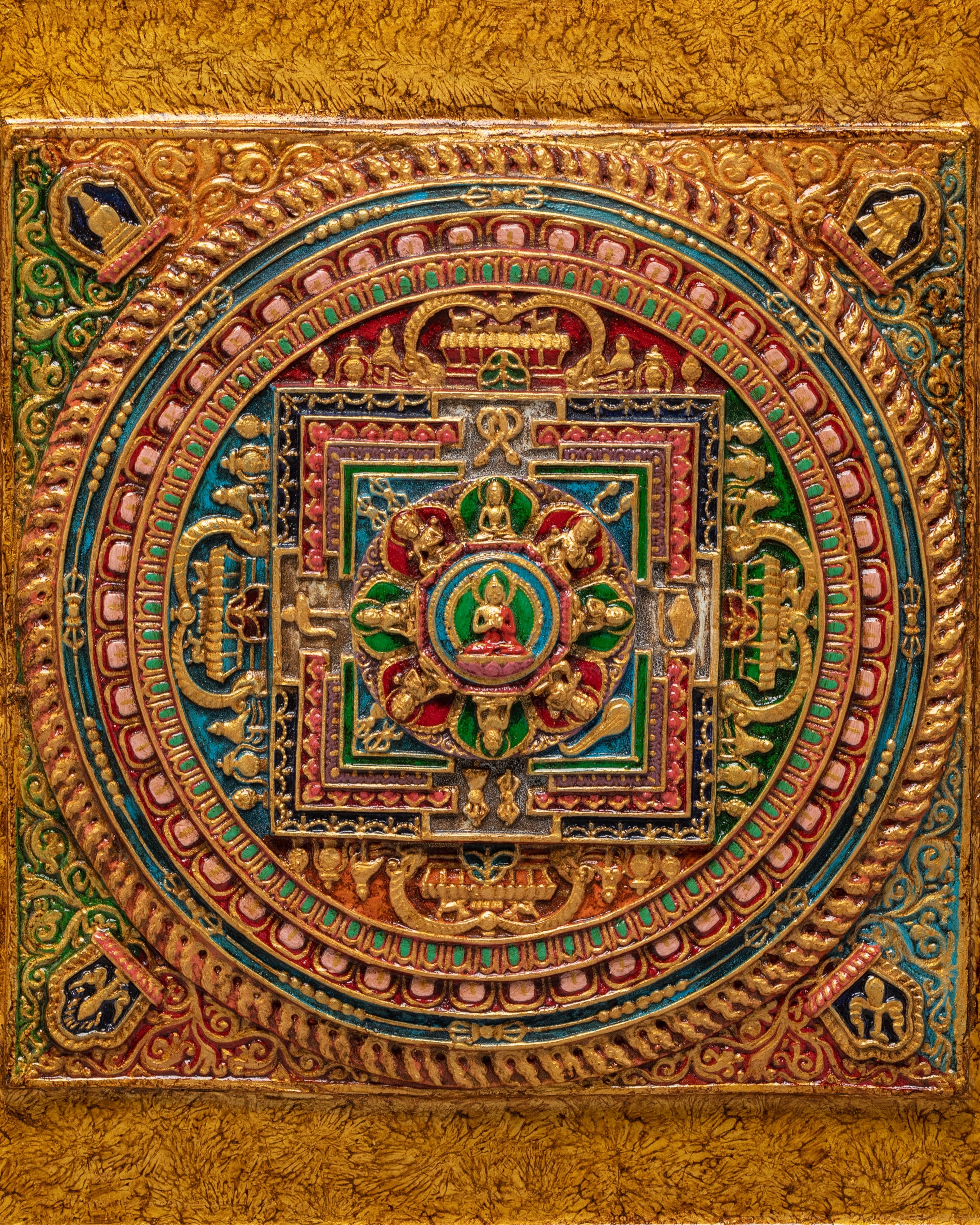 Buddhist Deity Shakyamuni Buddha Wall Hanging | First Buddha of Enlightenment