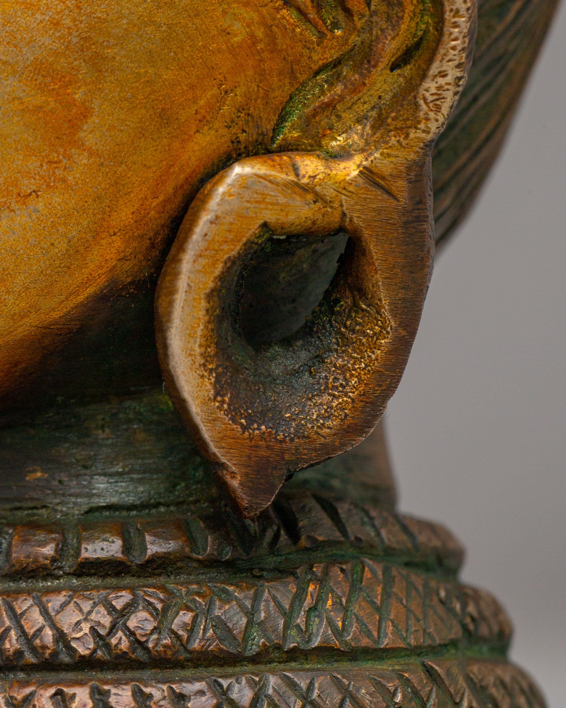 Handmade Shiva Head | Lord Shiva Brass Sculpture