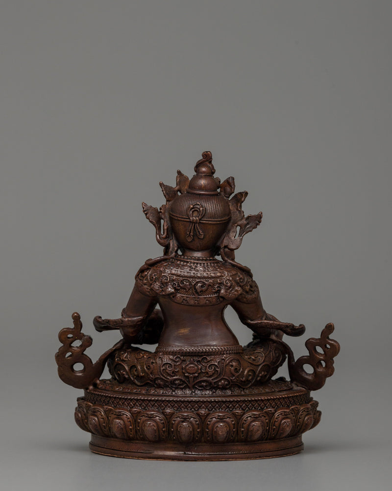 Dzambala Buddhist Wealth Deity Statue | Symbol of Prosperity Figurine