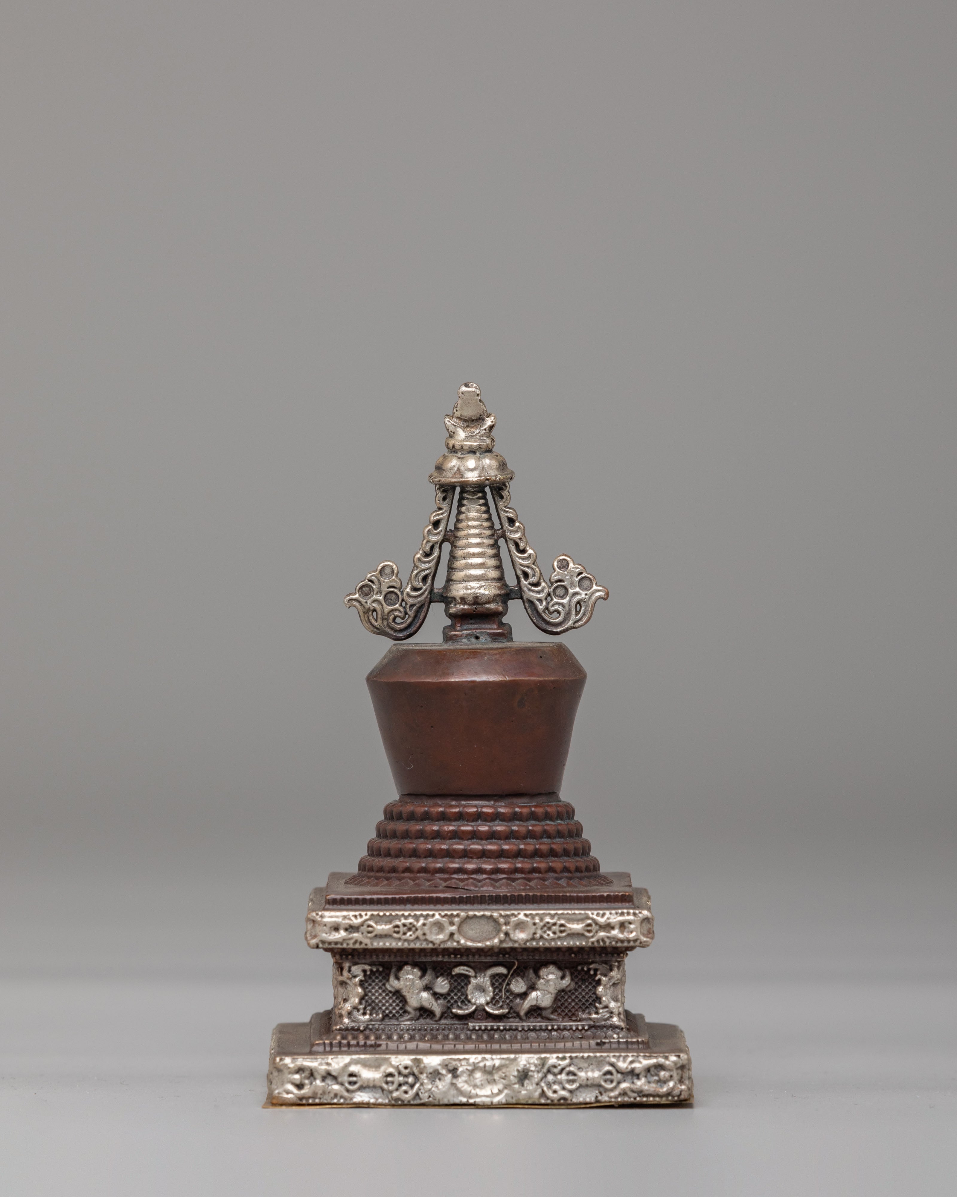 Tibetan Eight Great Stupa Set | Sacred Spiritual Decor for Meditation & Rituals