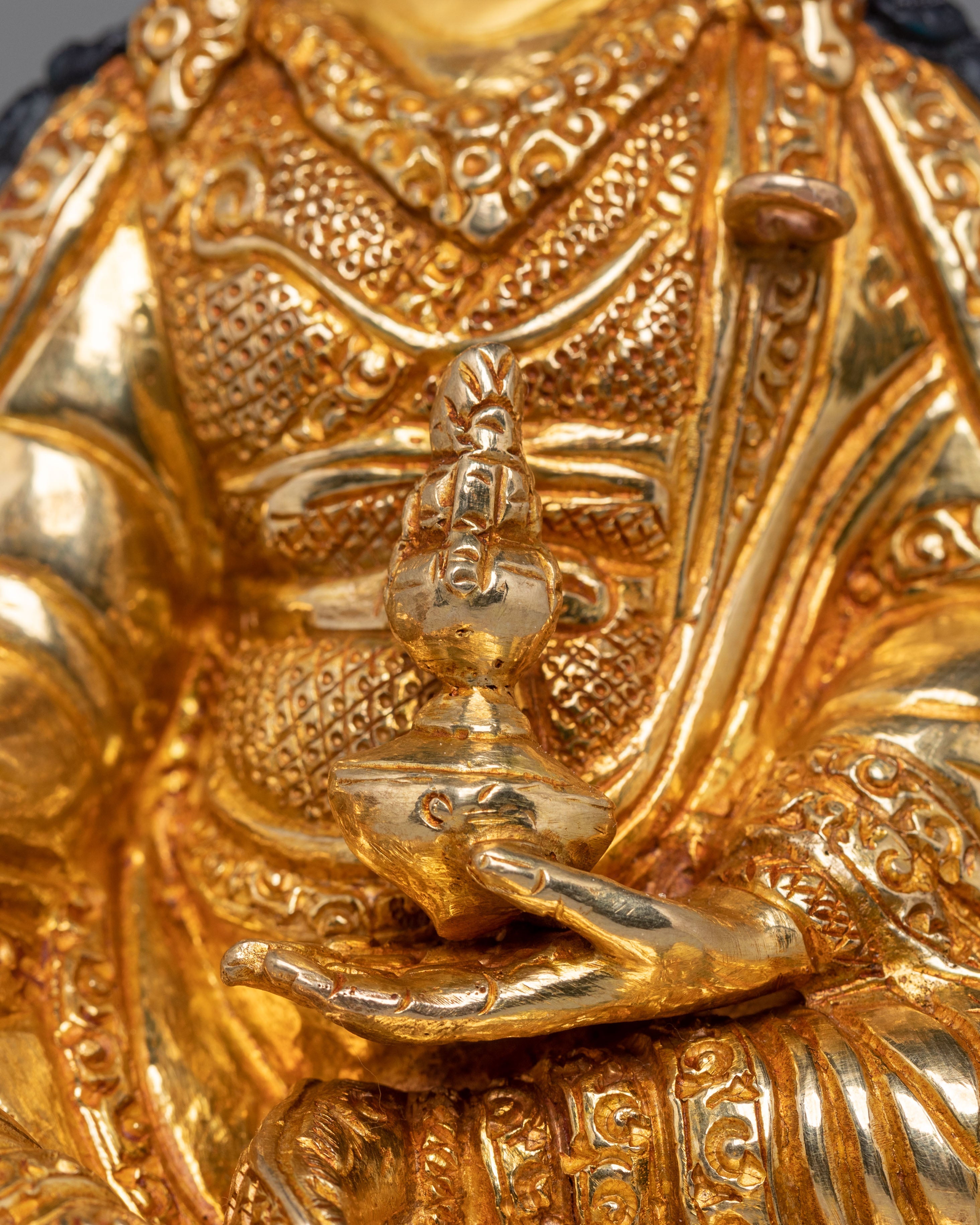 Vajrayana Master Guru Padmasambhava Statue | Sacred Guru Rinpoche Art