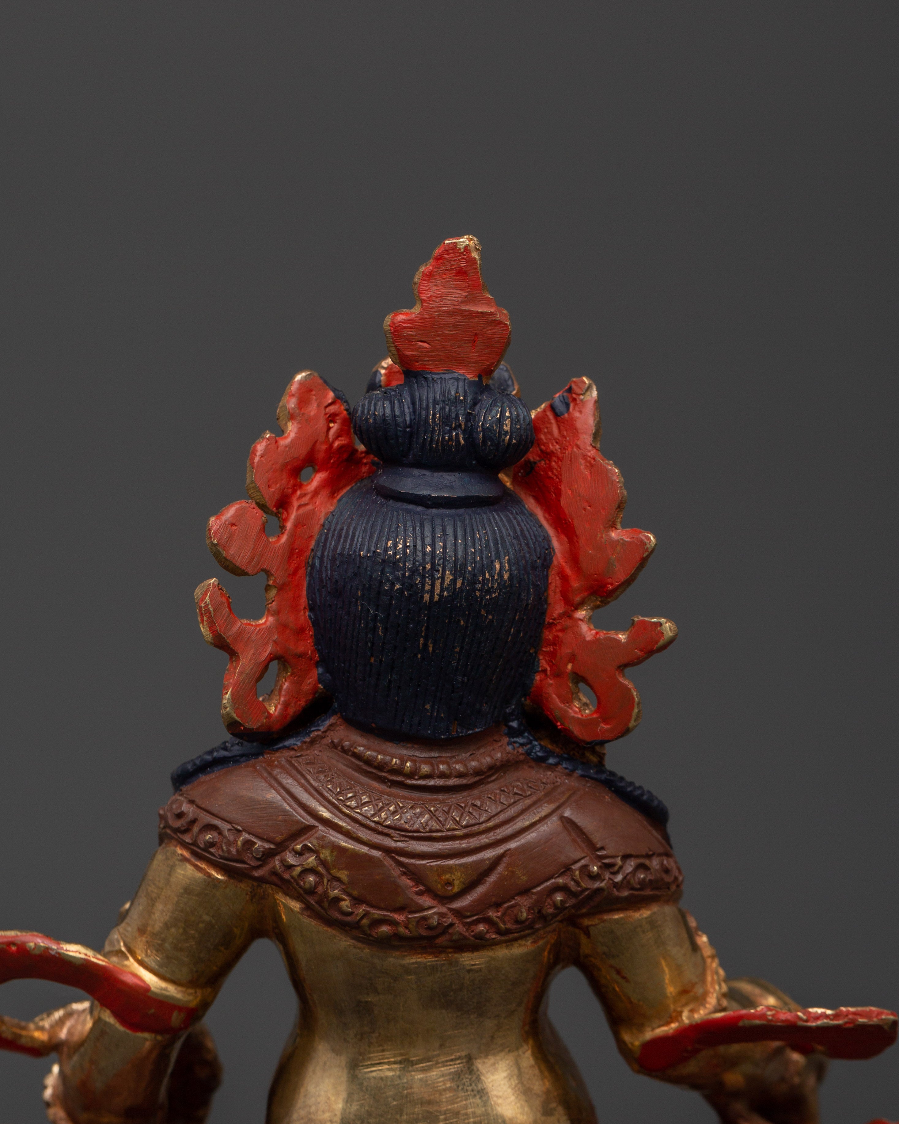 Sacred Money Deity Dzambhala Statue | Tibetan Wealth God
