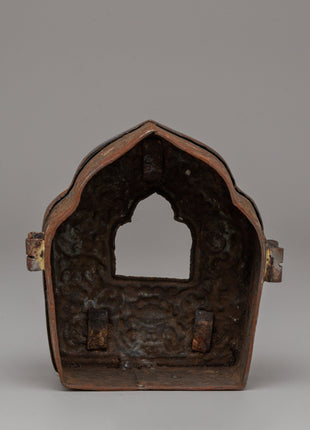 10cm Ghau Small Prayer Box | Meditation Dharma Decor
