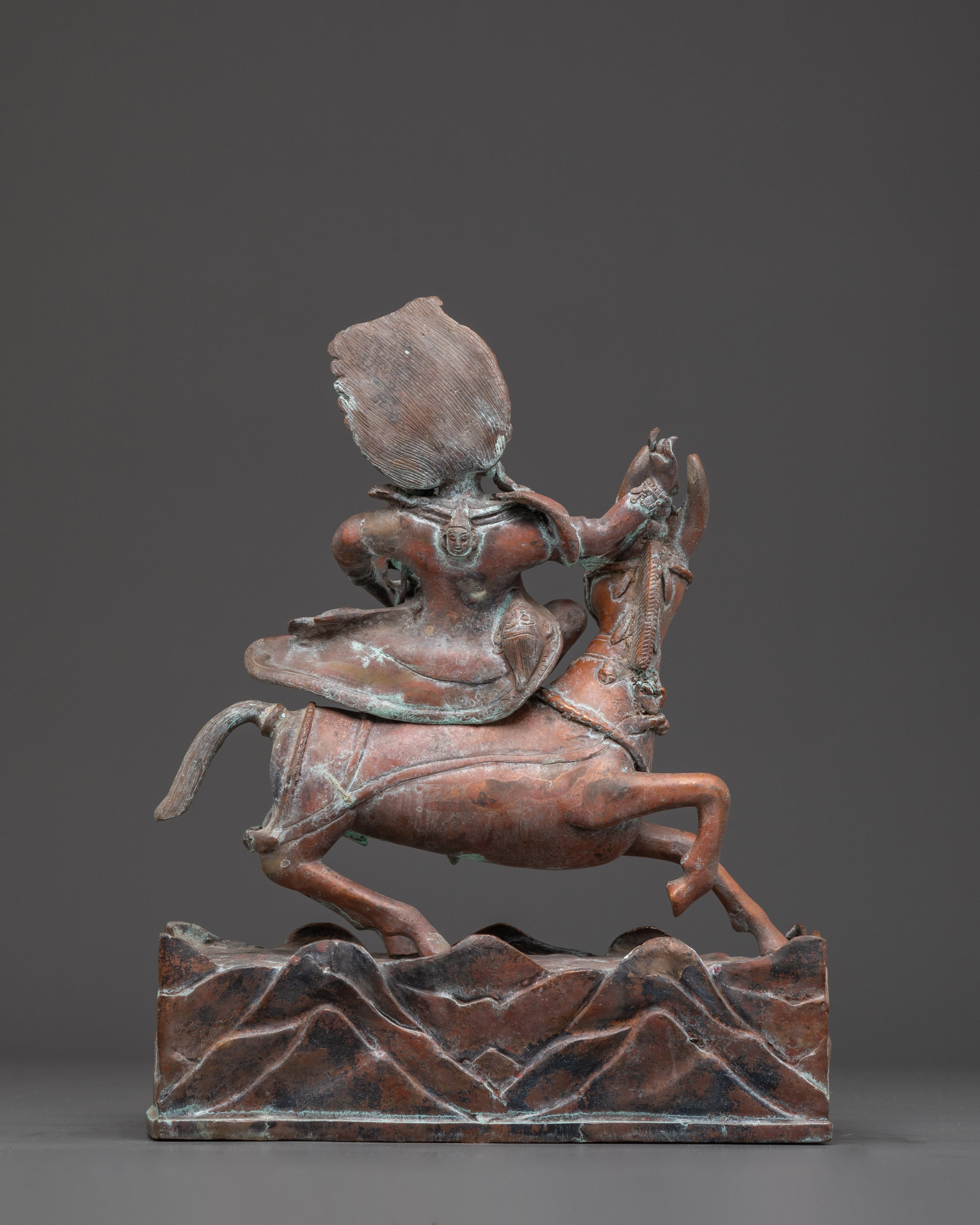 Dharma Protector Palden Lhamo | Fierce Guardian Deity Sculpture