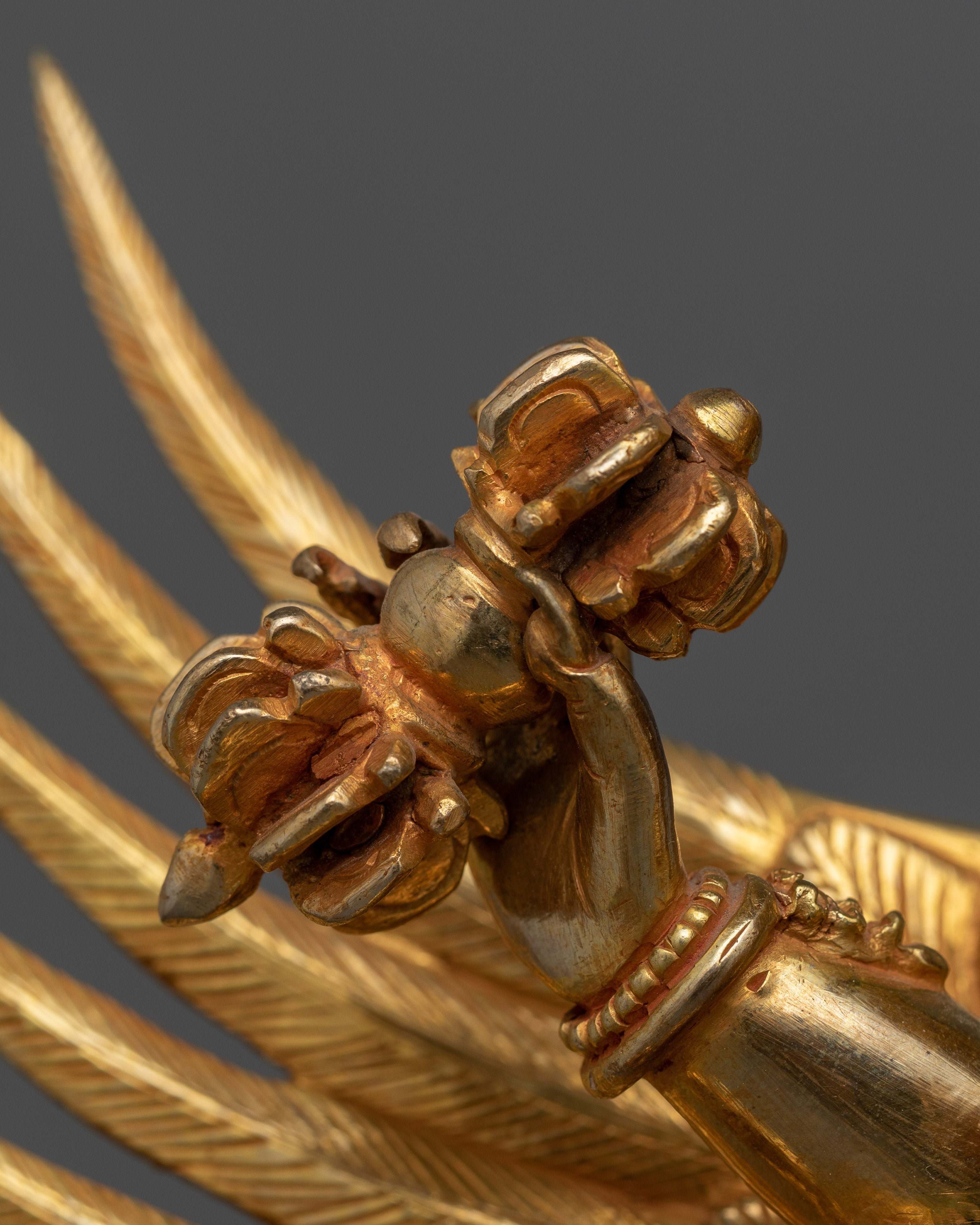 Tibetan Phurba Deity Vajrakilaya Statue | Symbolizing the Unity of Wisdom (includes Consecration)