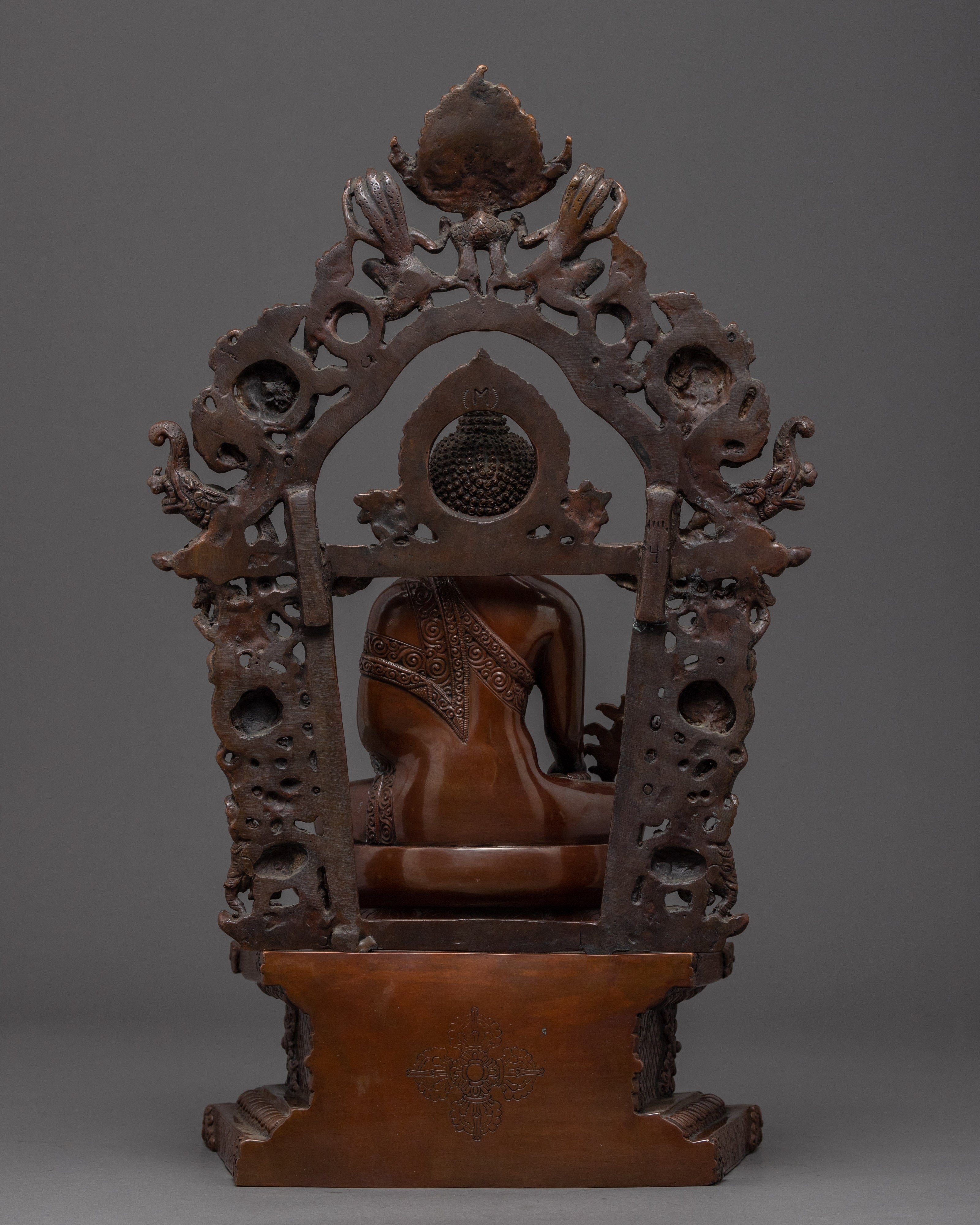 Lapis Lazuli Statue | Traditional Healing Buddha Sculpture