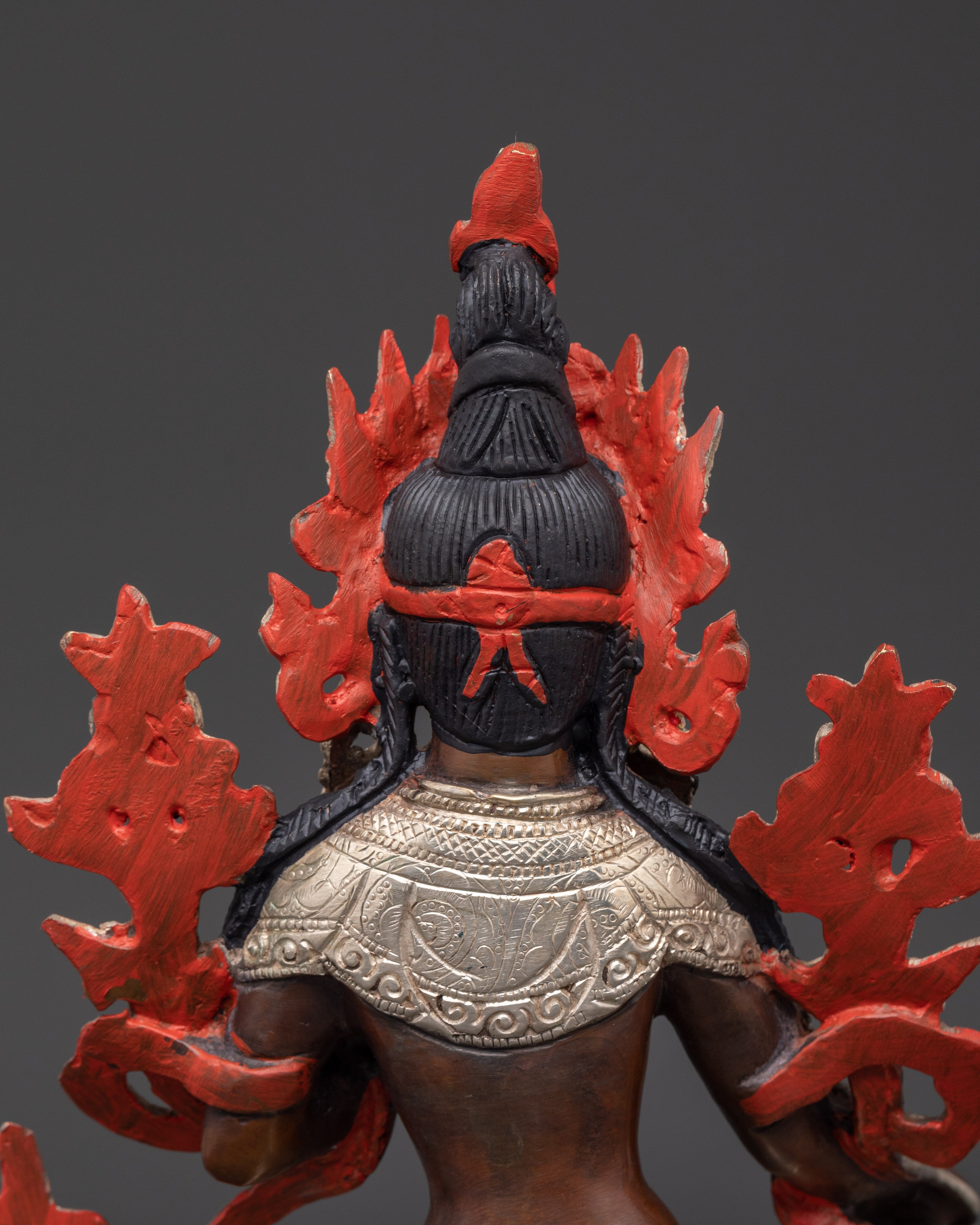 Handmade Mother Shyama Tara Statue | Sacred Tibetan Buddhist Deity Art