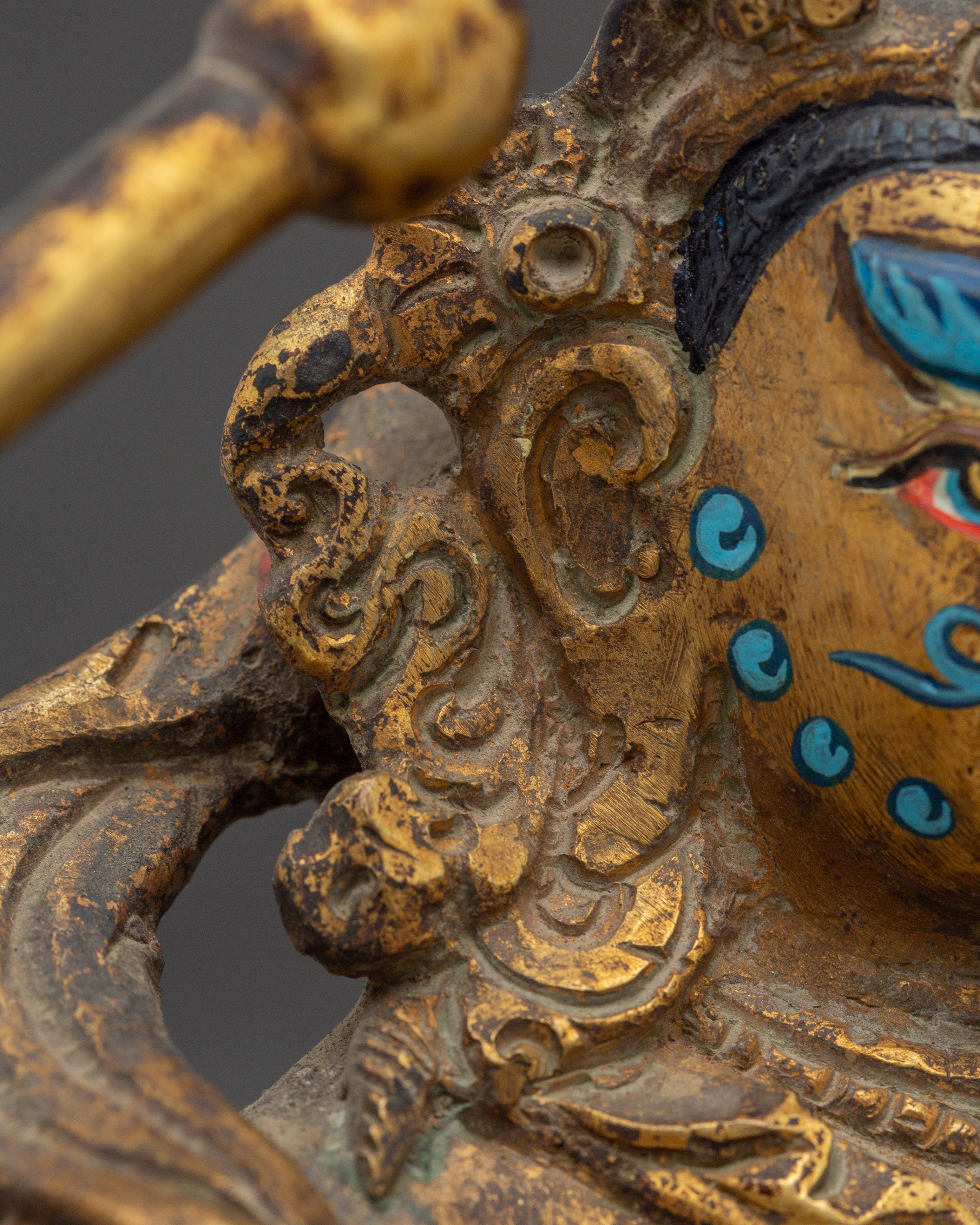 Virulhaka Copper Statue | Heavenly King of the South