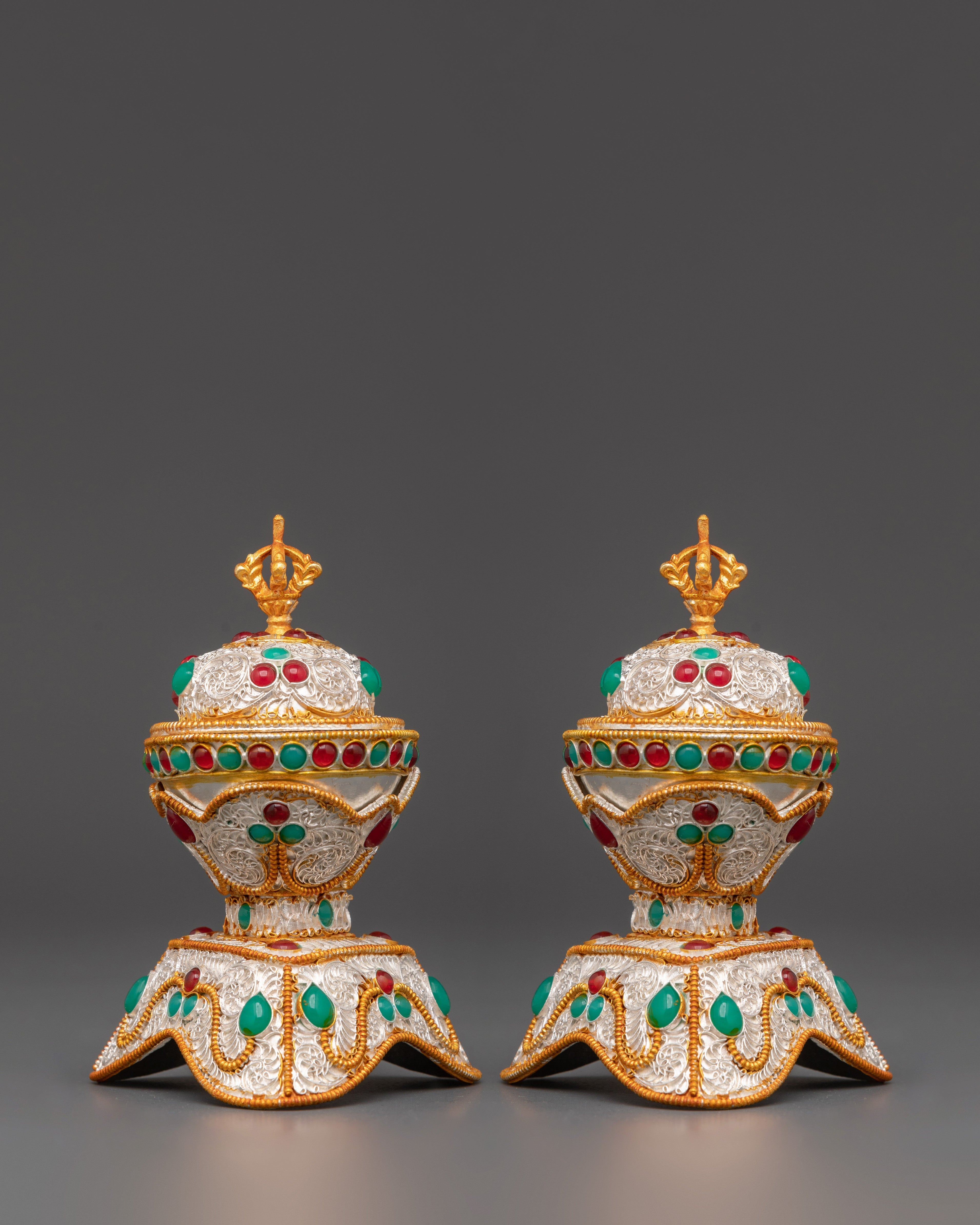 Handcrafted Gold Plated Kapala Set