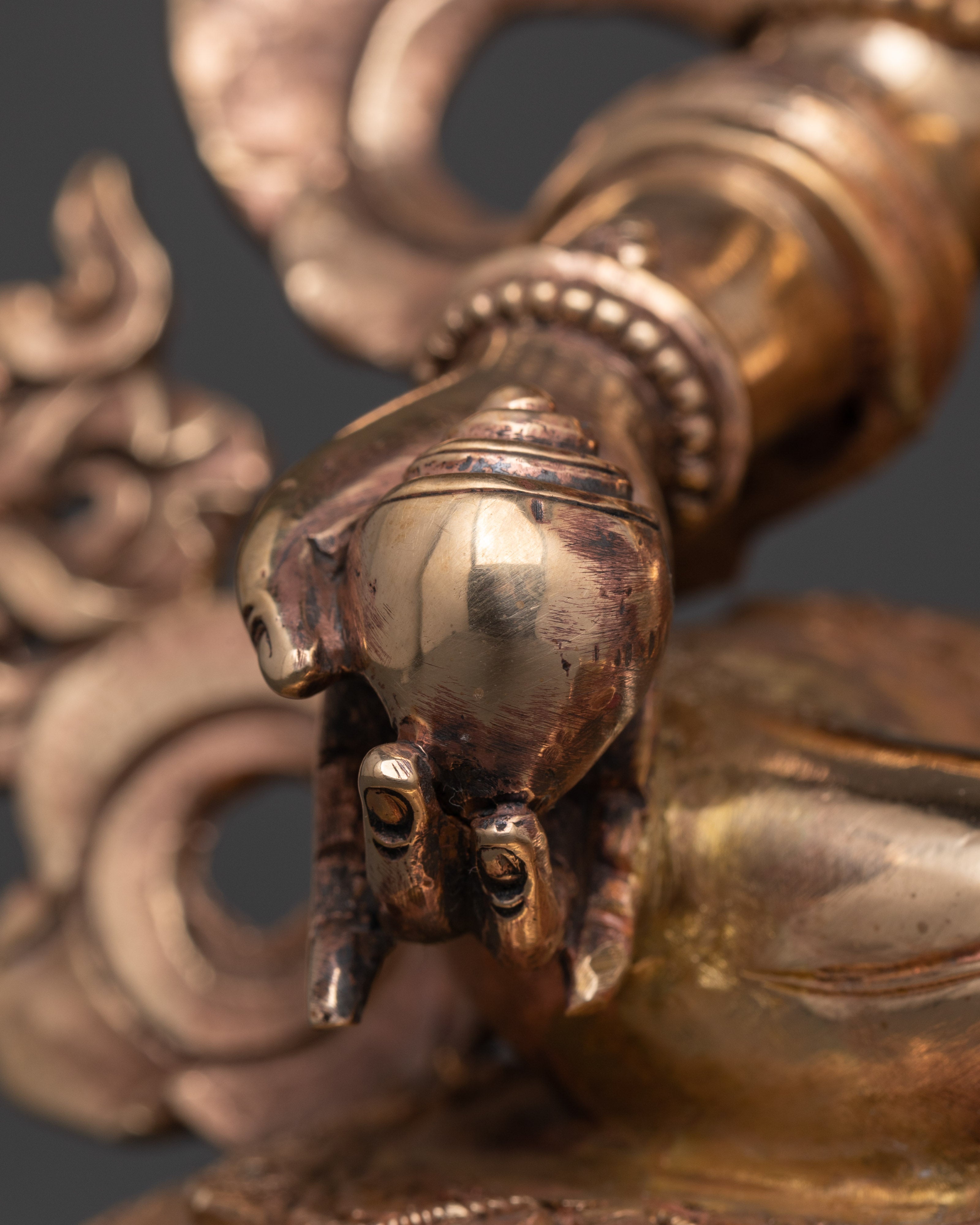 Dzambala Buddhist Wealth Deity Statue | Buddhist Decor for Abundance Rituals