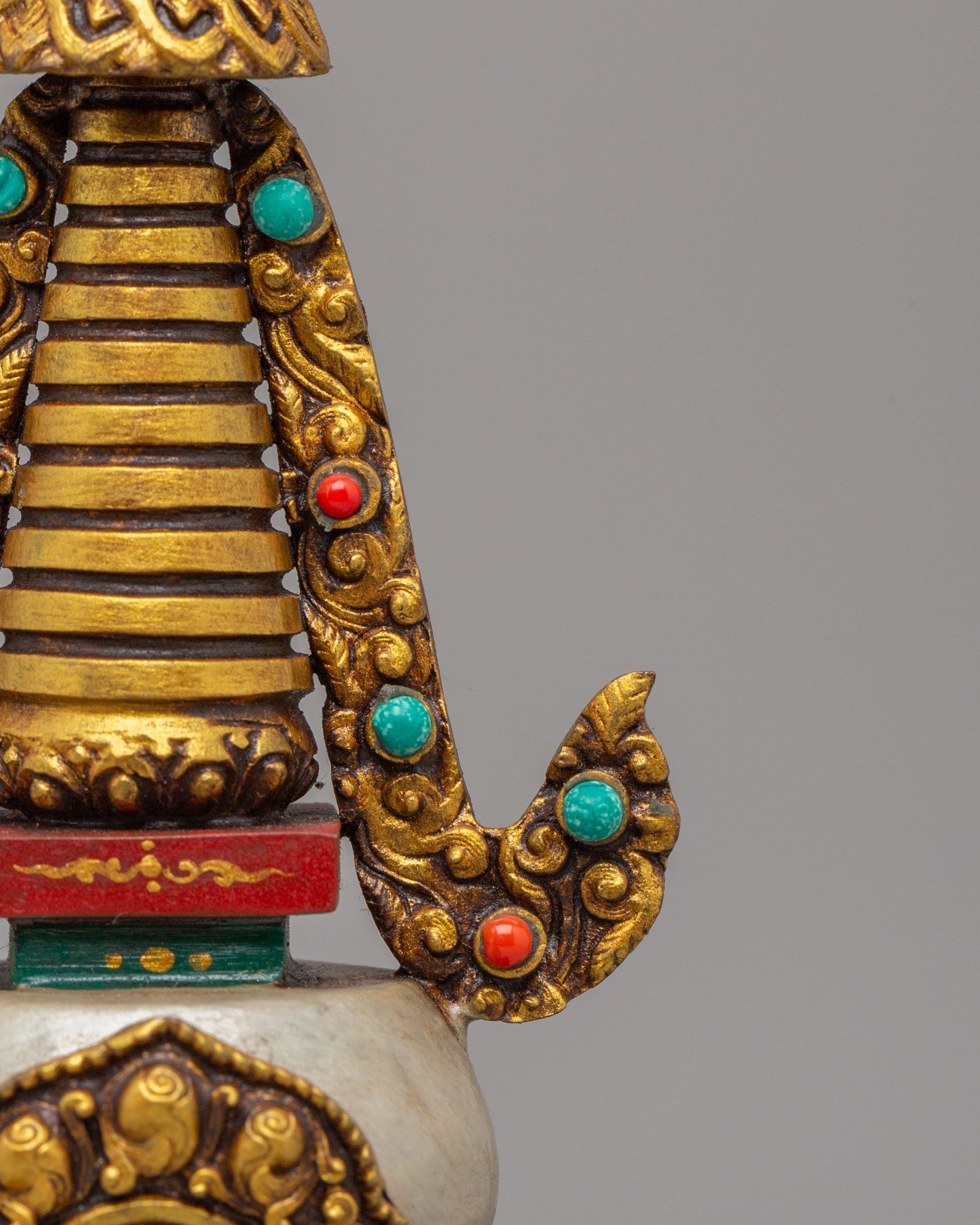 Spiritual Enlightenment Chorten | Handcrafted Tibetan Buddhist Stupa