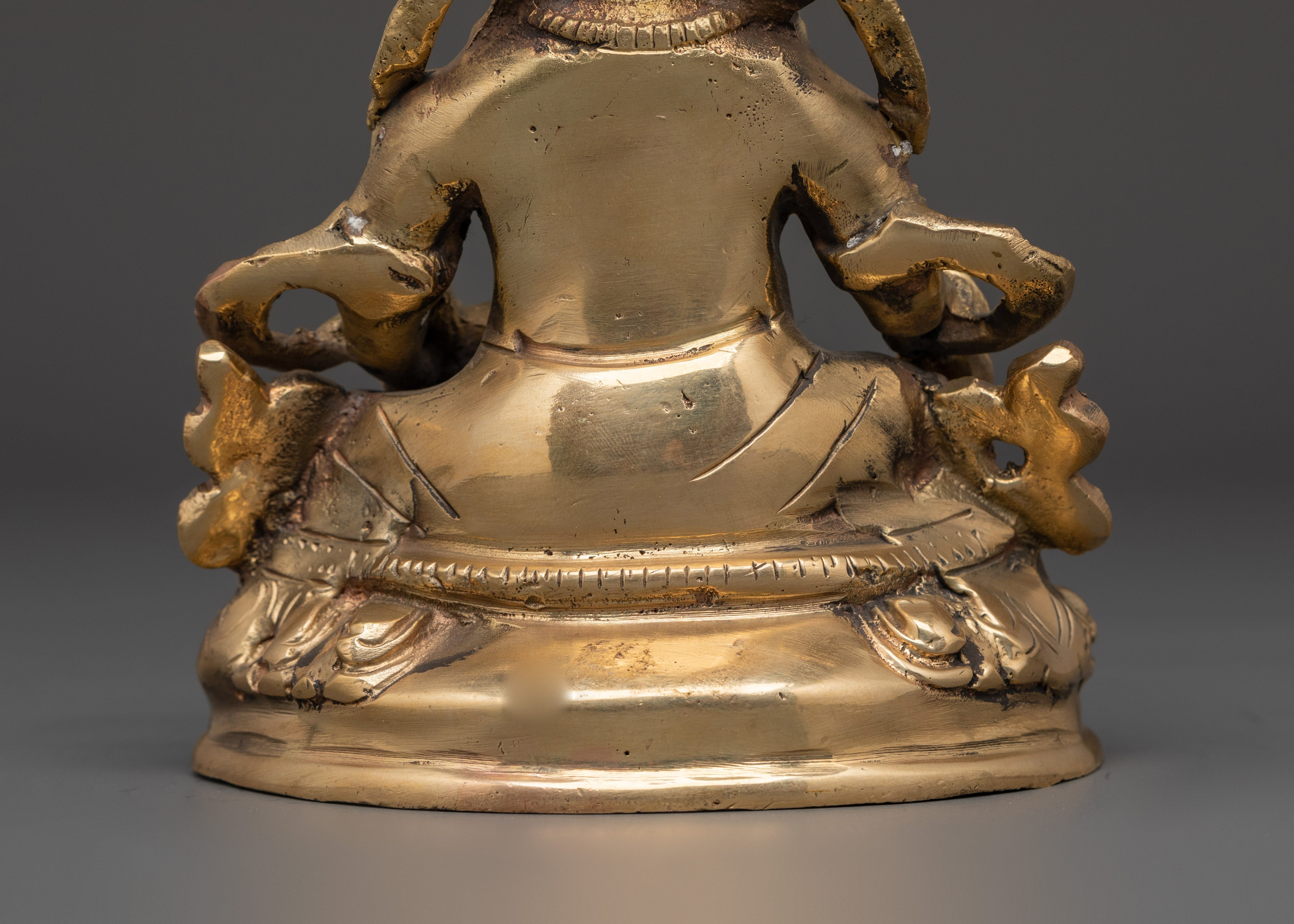 Handcrafted Brass Dzambhala Statue | Wealth Deity of Prosperity and Abundance