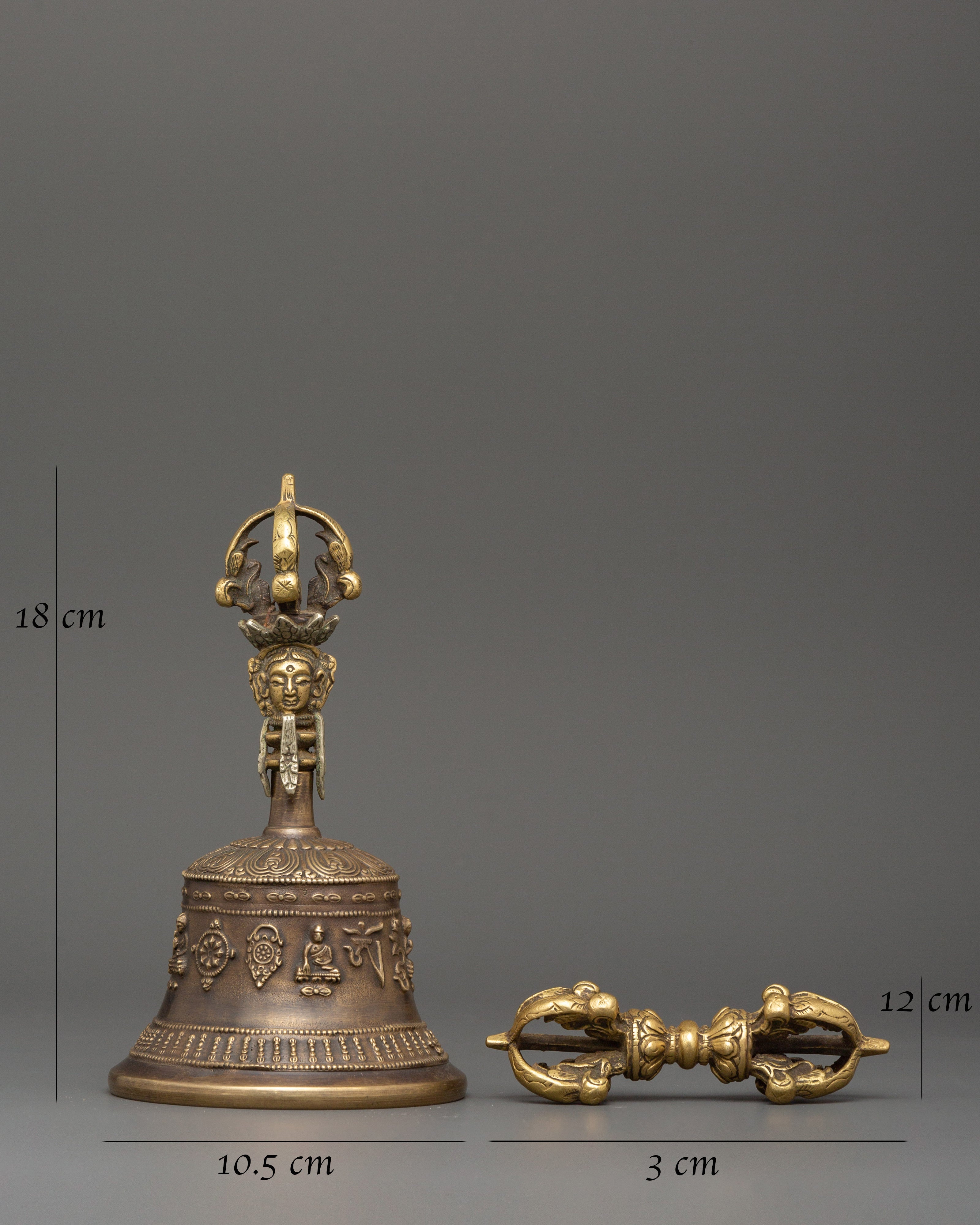 Bell and Vajra Buddhist Traditional Tool | Meditation and Ritual Tool