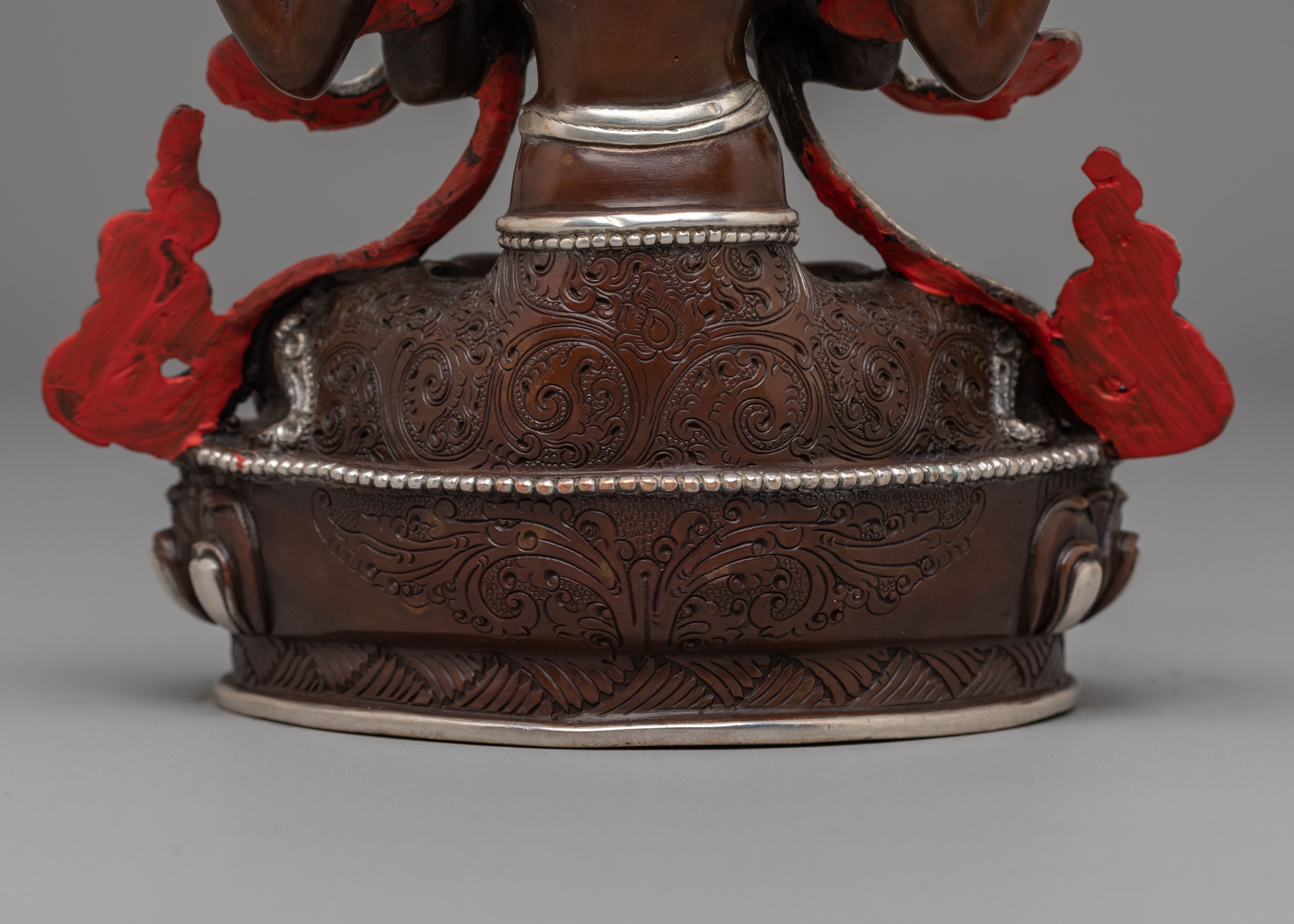 Tibetan Chenrezig Figurine | Bodhisattva of Compassion Statue