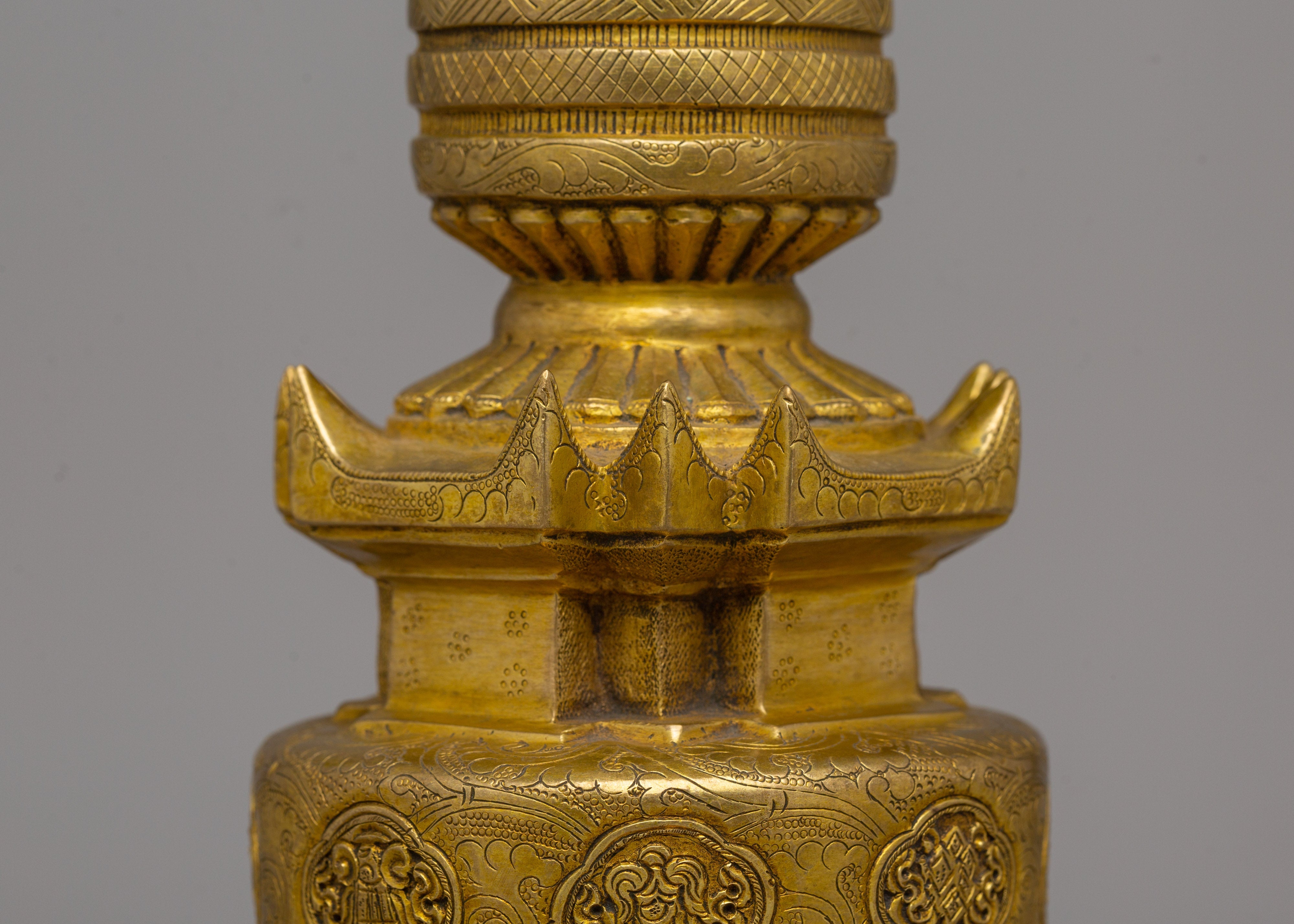 Enlightenment Kadampa Chhyorten | Buddha's Enlightened Mind and Spiritual Devotion