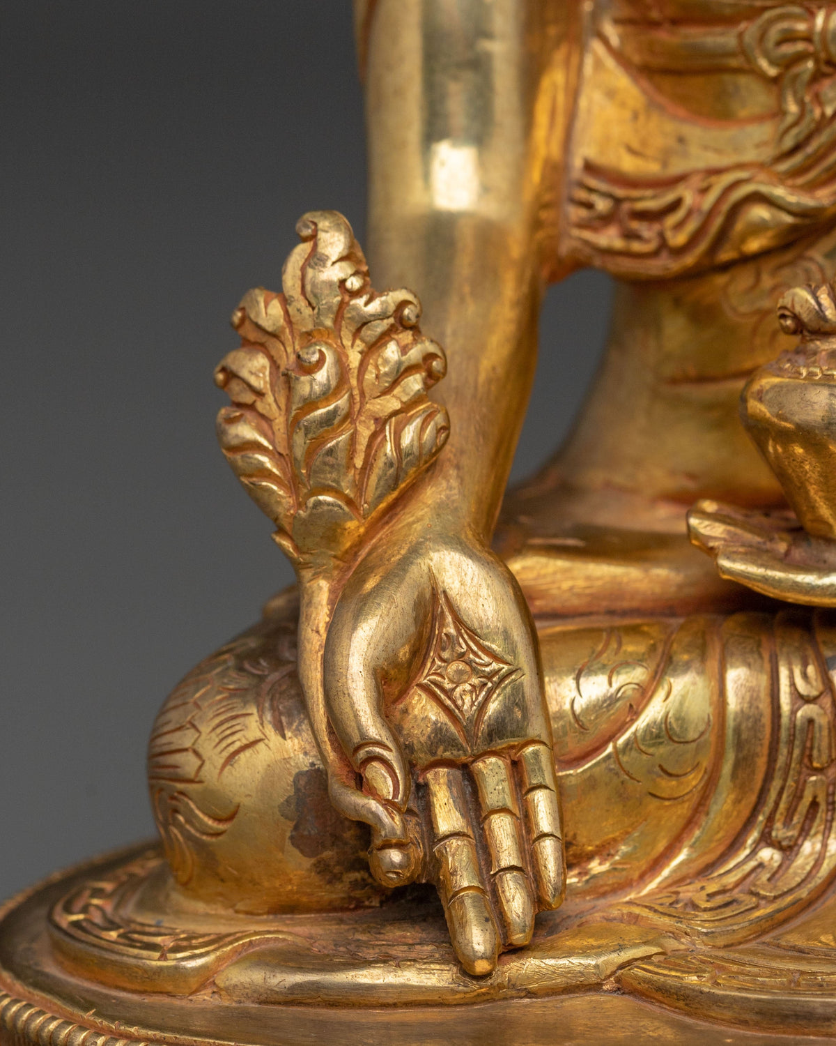 Handcrafted Three Buddha Statue Set | Spiritual Altar Decor