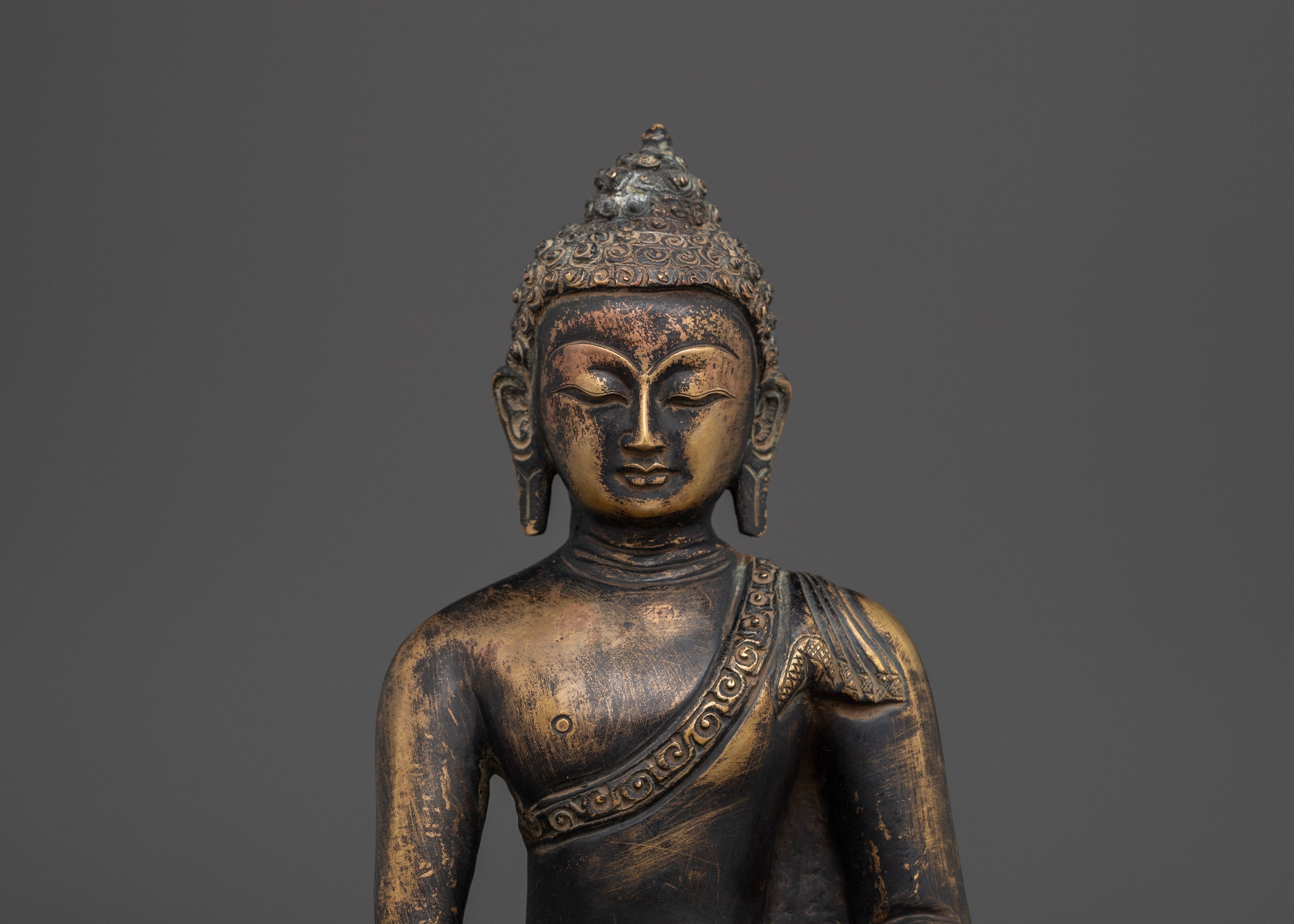 Handmade Dharmakara Amitabha Sculpture | Sacred Buddhist Art