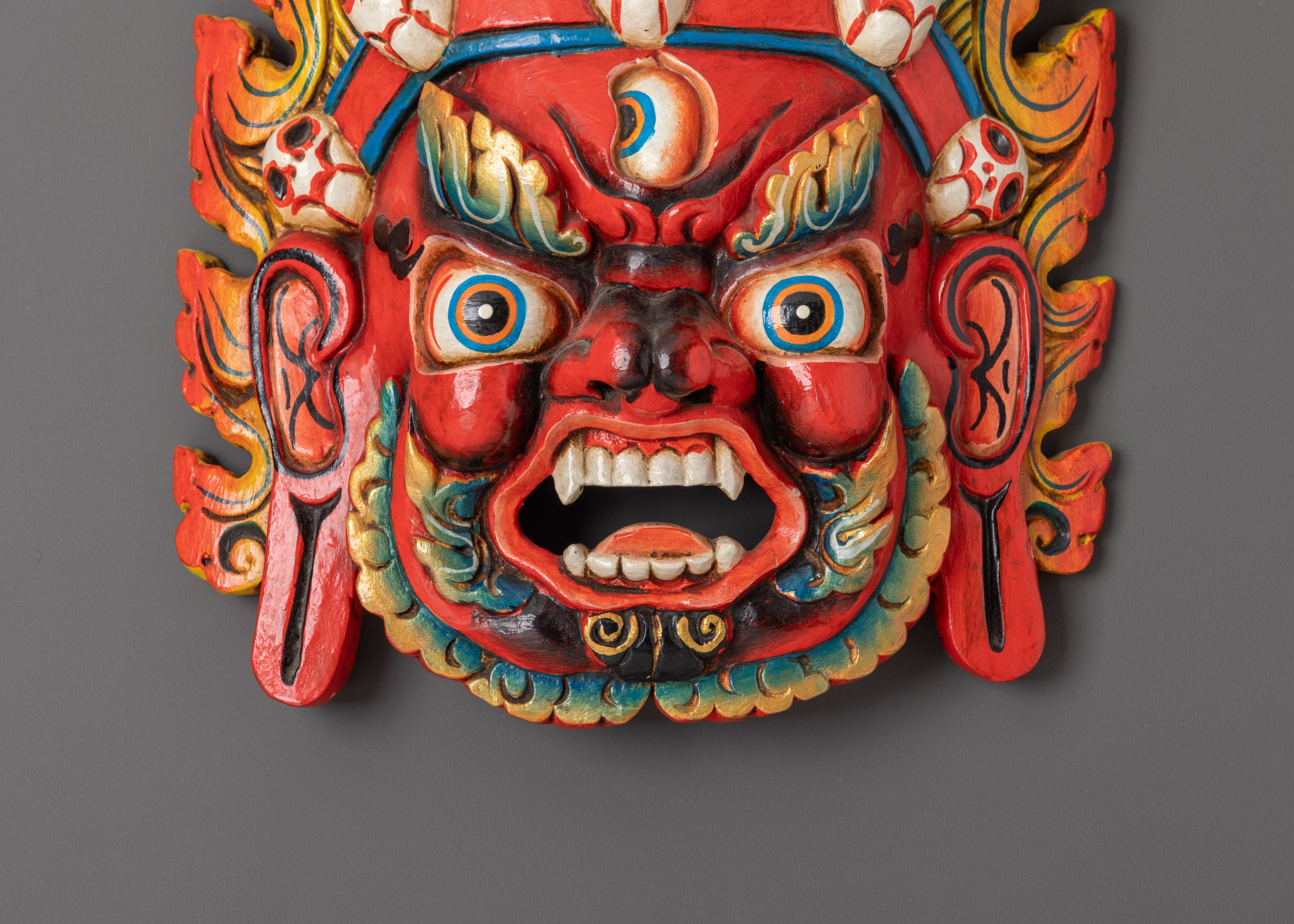 Bhairava Wall Hanging | God of Destruction and Time