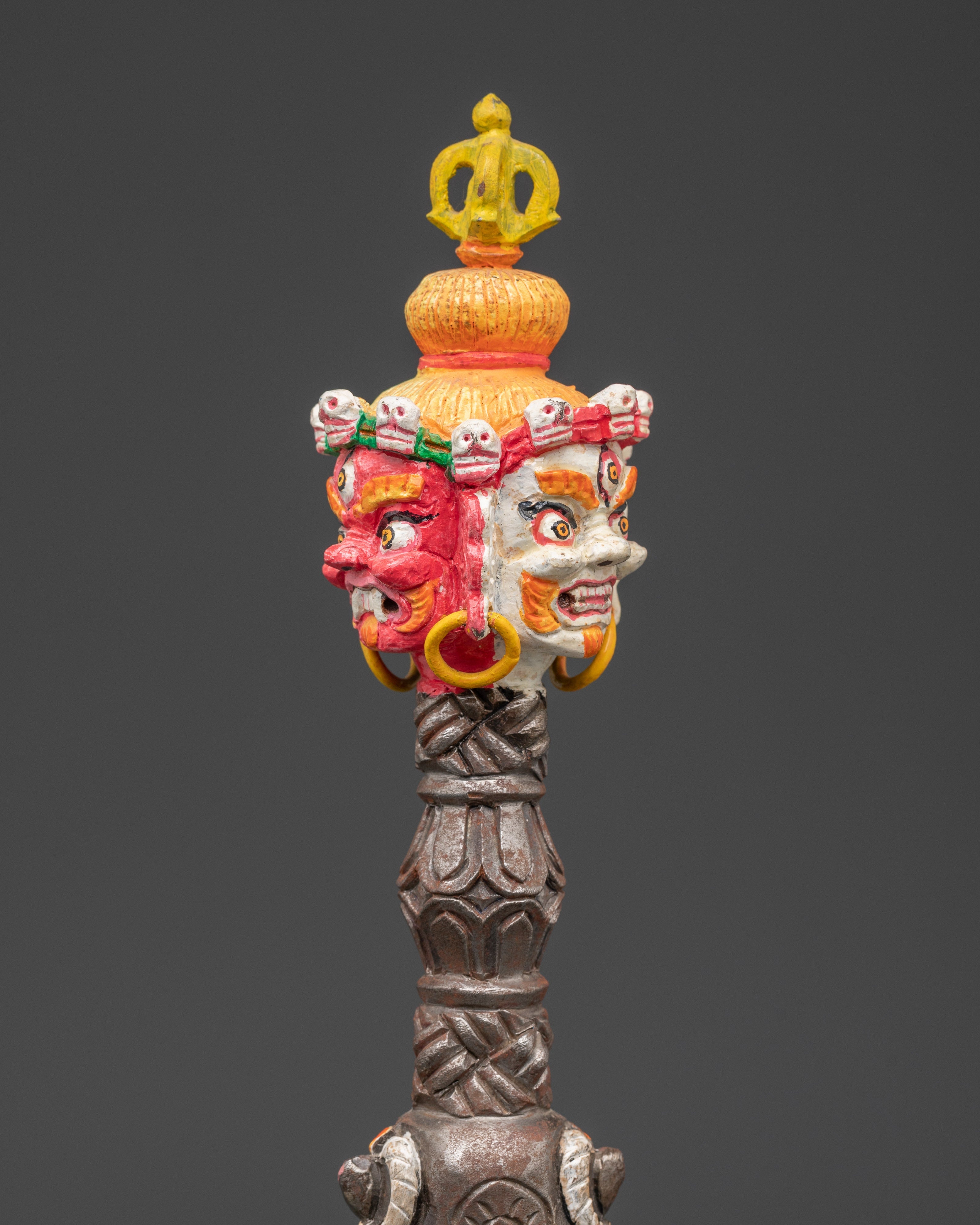 Tantric Phurba Ritual Dagger | Tibetan Ritual Tool for Protection and Meditation