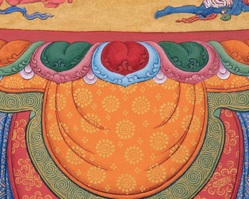 Enchanting Vajrayogini Thangka Art for Spiritual Awakening |  Traditional Tibetan Artwork