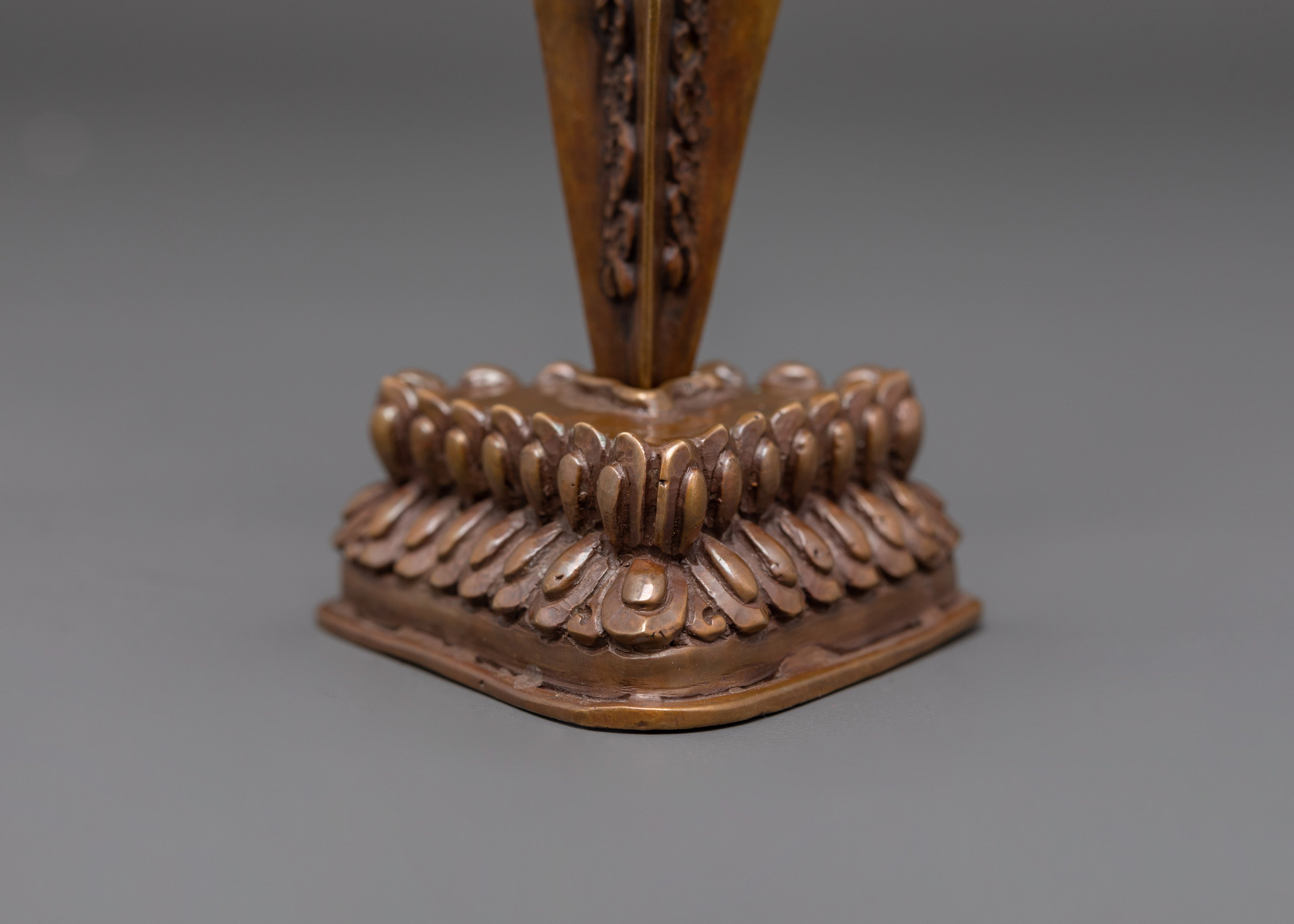 Tibetan Ritual Weapon Phurba | Buddhist Ritual Dagger for Meditation and Altar