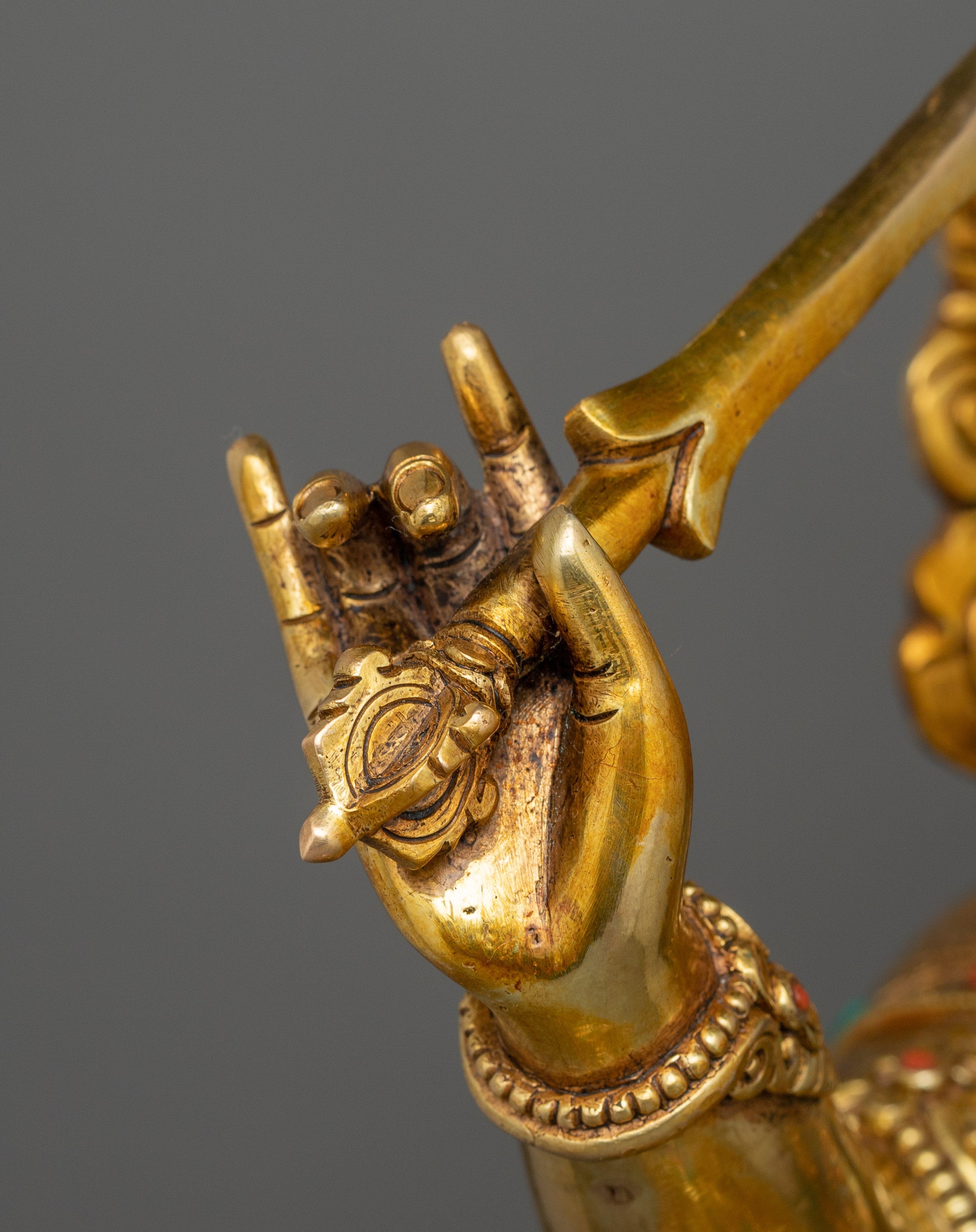 Himalayan Sculpture Of Manjushri | Lord of Speech