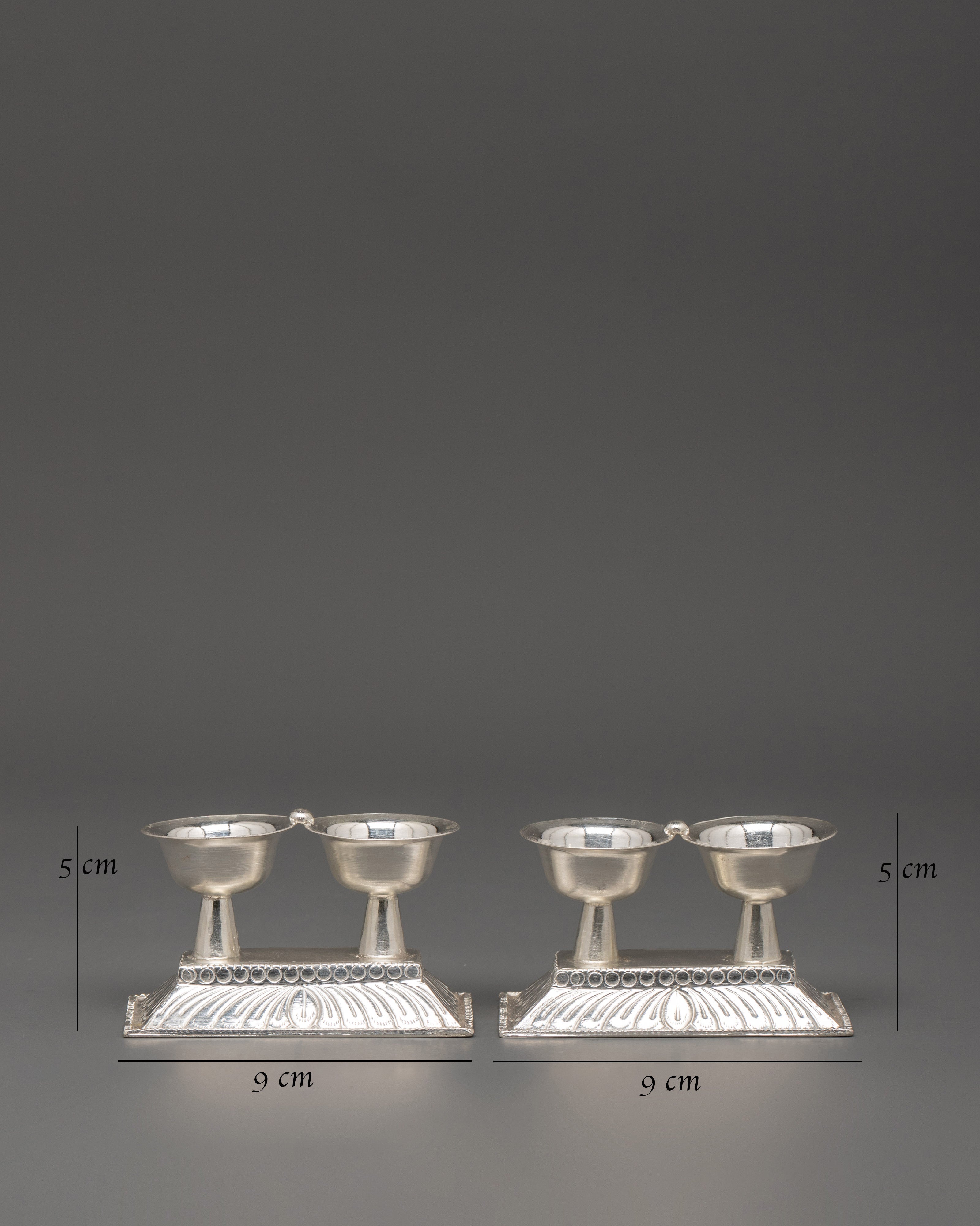 Silver Puja Thali Set | Ideal for Altar or Temple Ceremonies